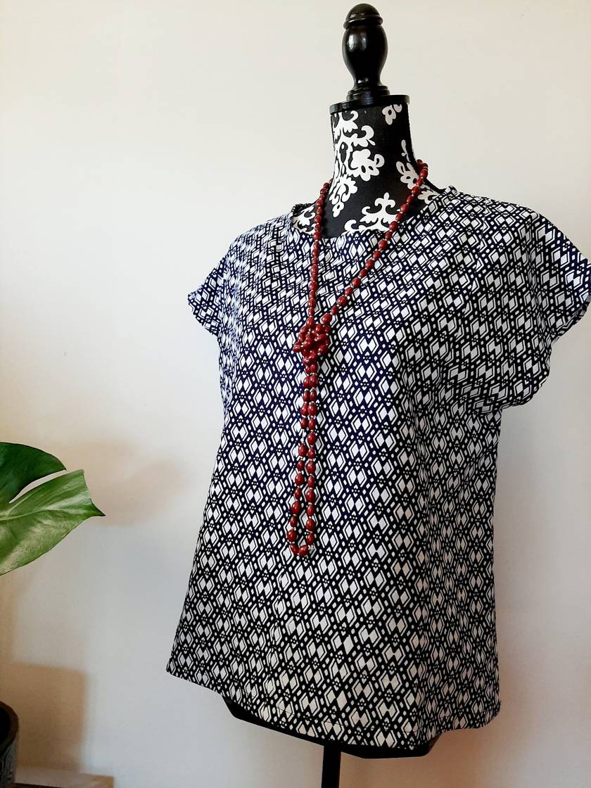 Vintage Kimono cotton top