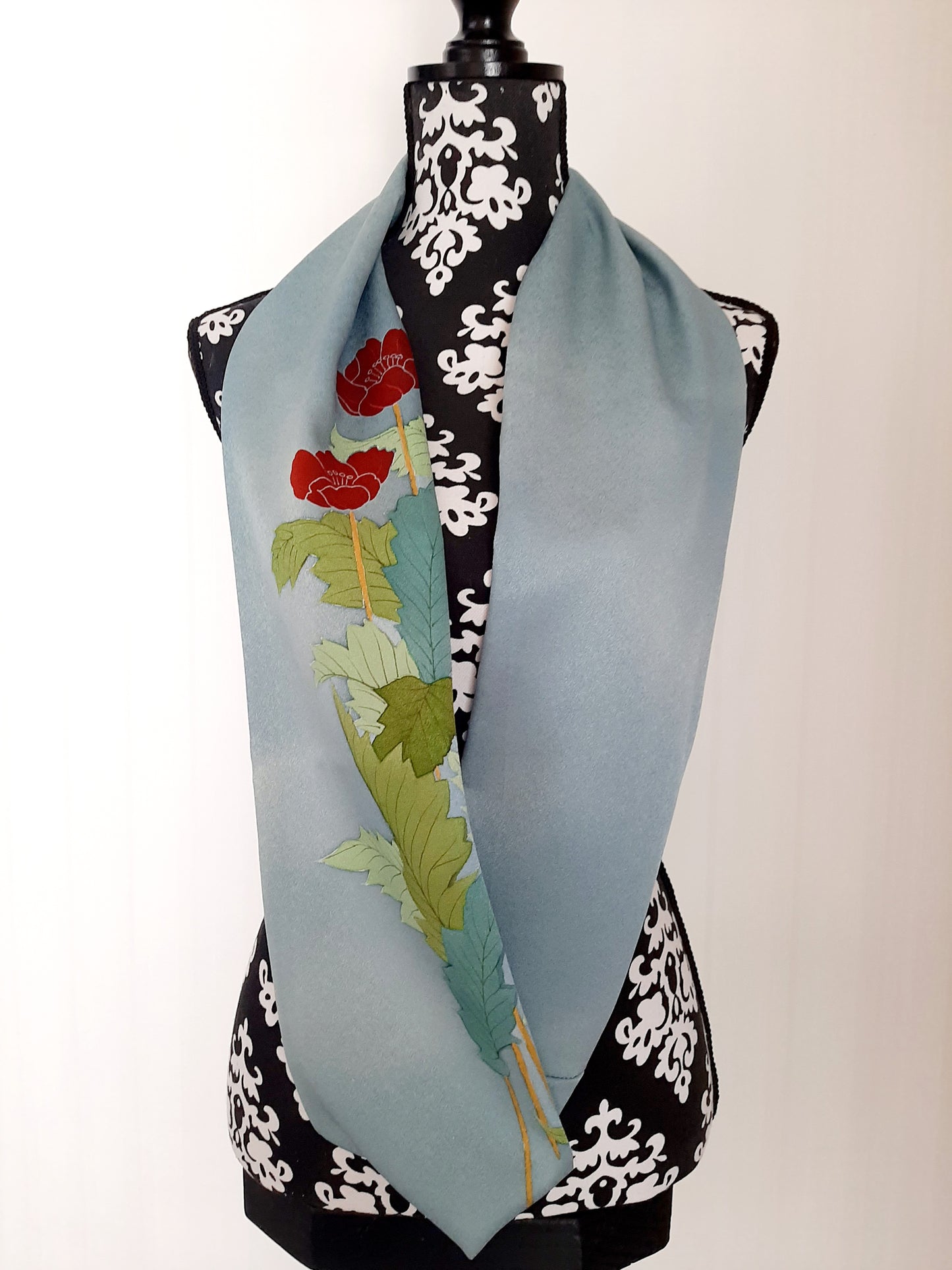 Vintage kimono silk snood