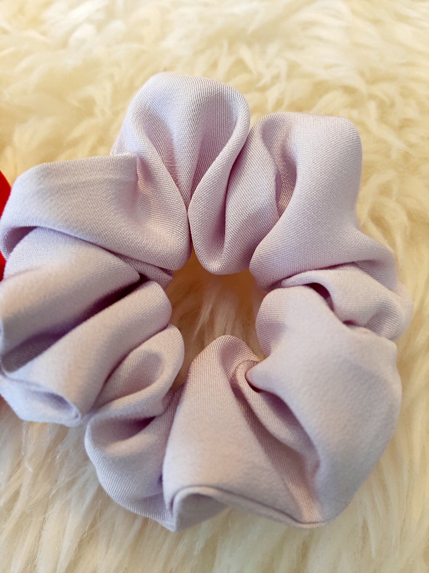 Vintage kimono silk scrunchies