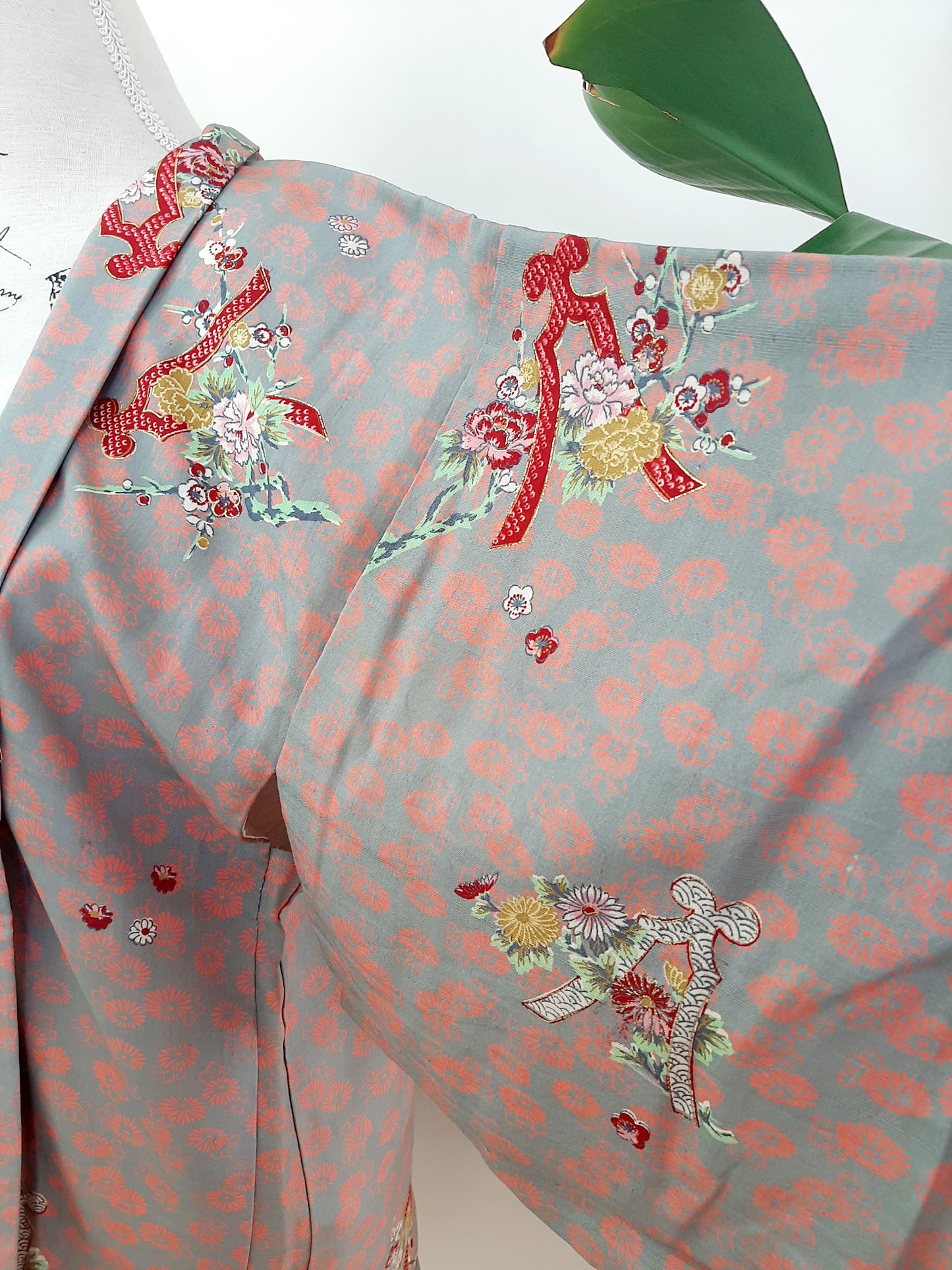 Japanese Vintage Silk Haori, Kimono jacket