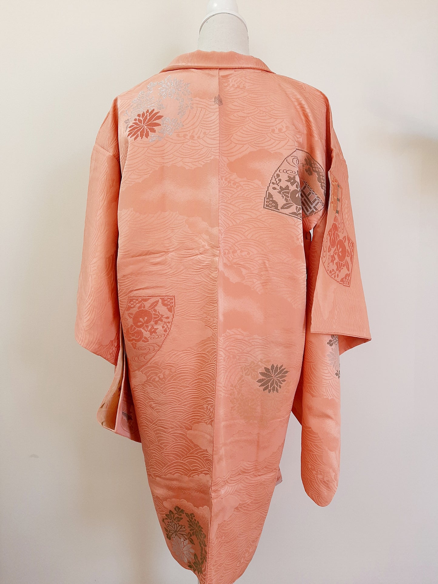 Japanese Vintage Silk Haori, Kimono jacket