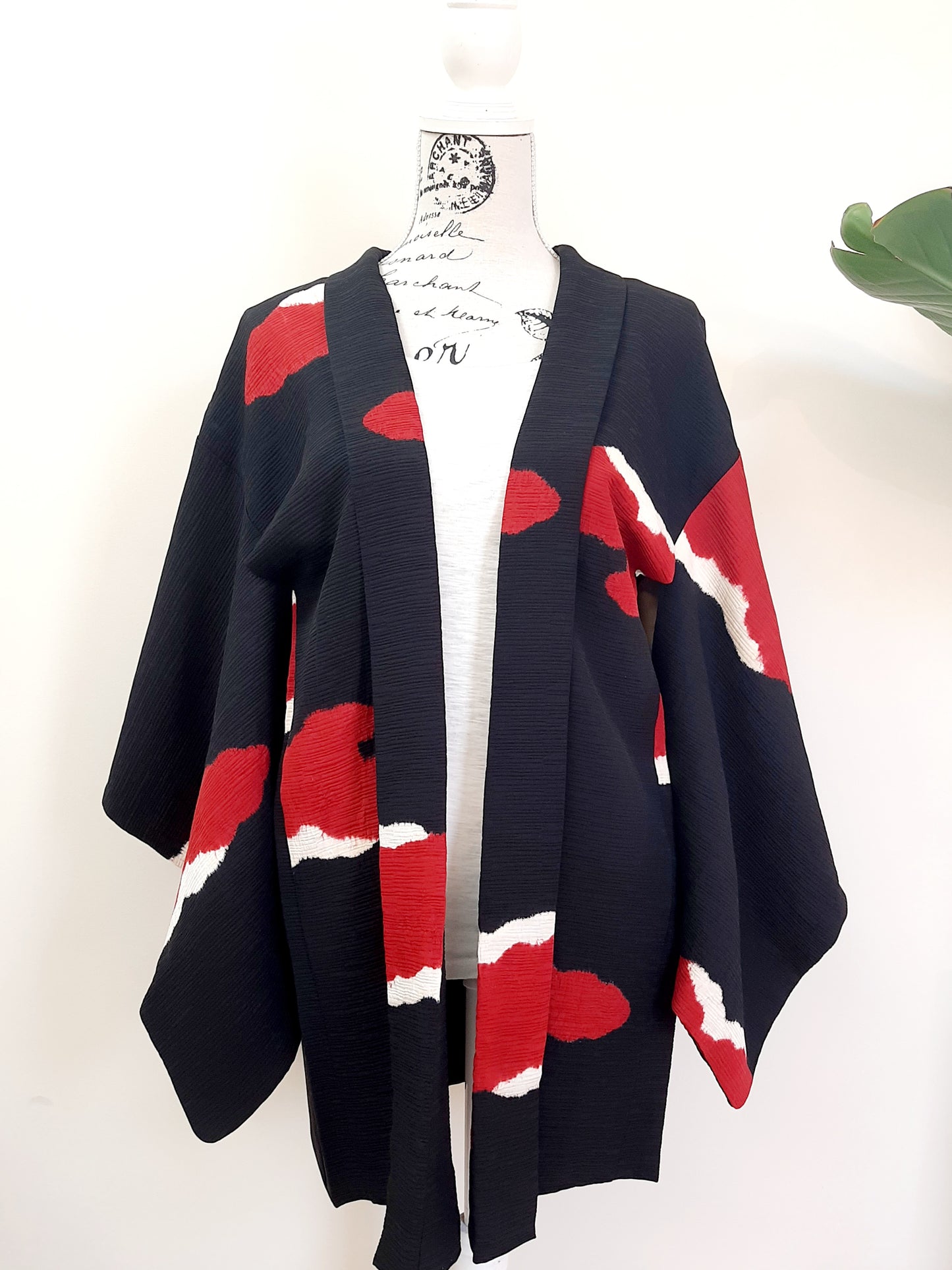 Japanese Vintage Silk Haori, Kimono jacket