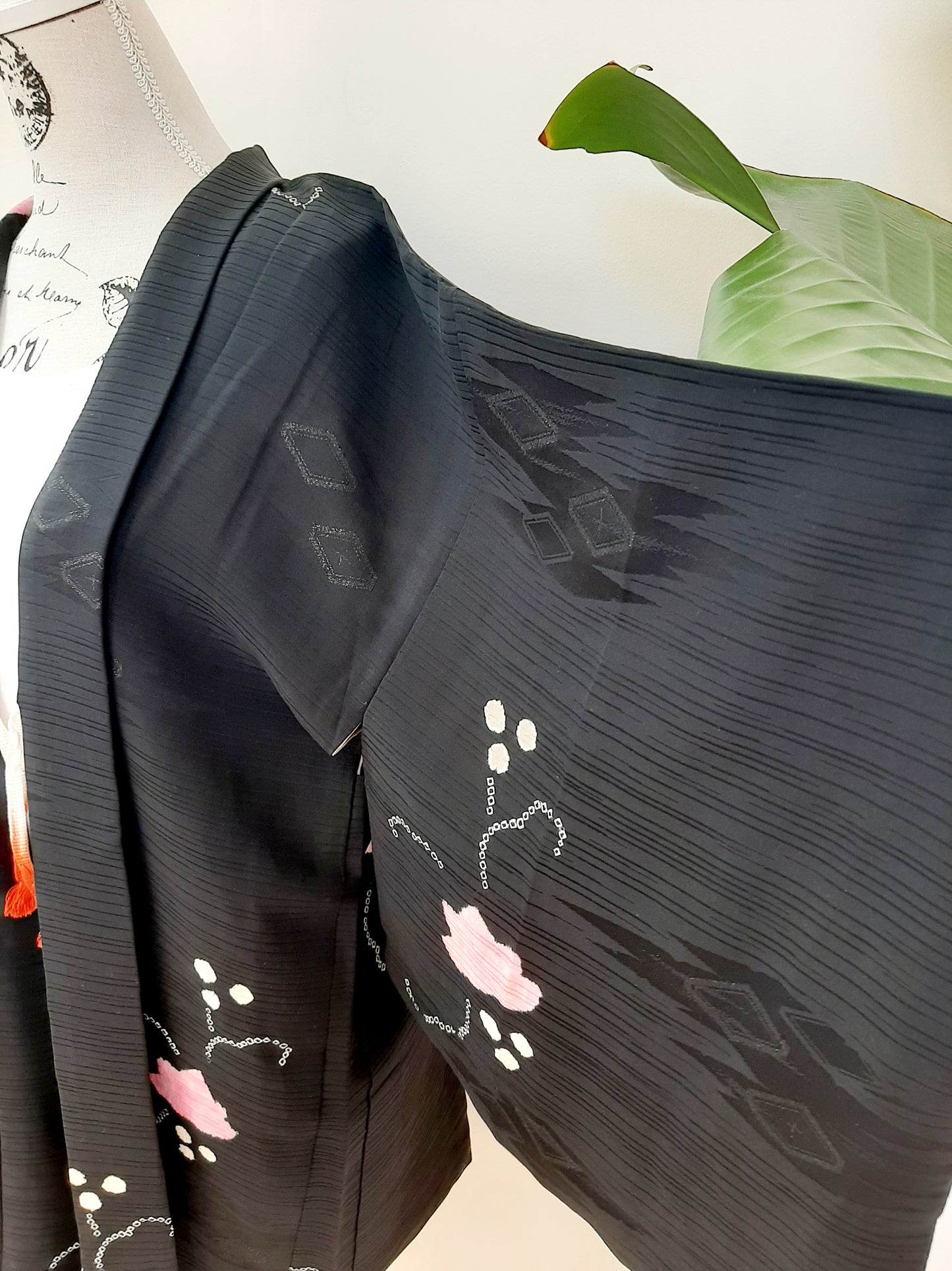 Japanese Vintage Silk Haori, Kimono jacket