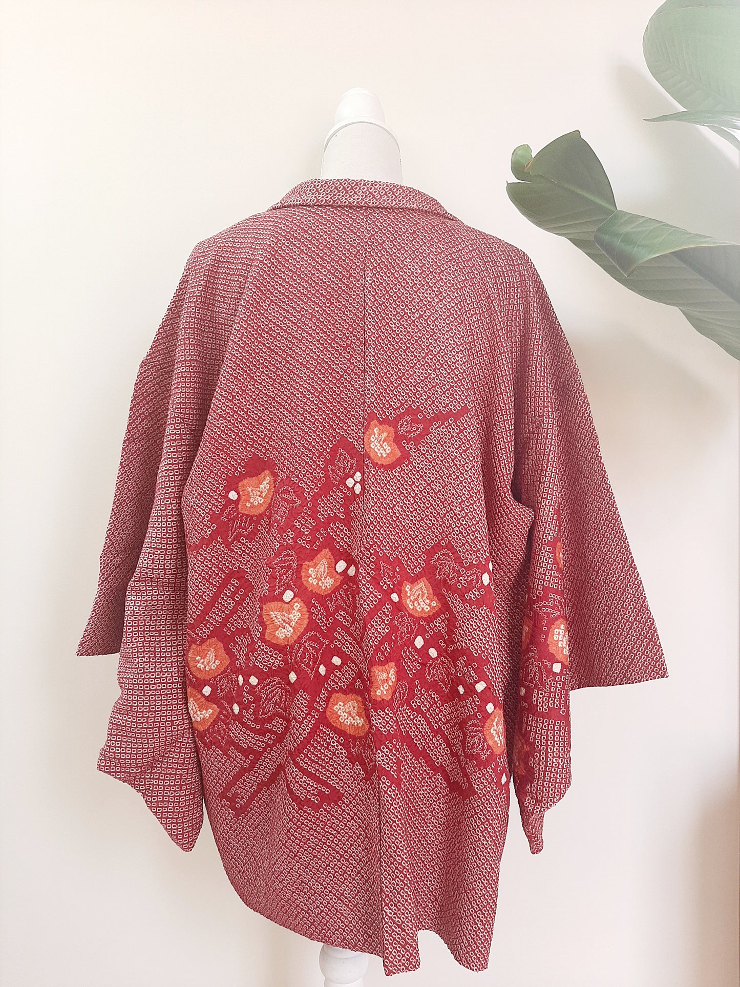 Japanese Vintage Silk Haori, Kimono jacket