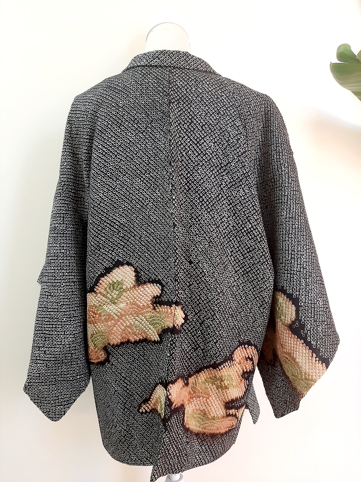 Japanese Vintage Silk Haori, Kimono jacket