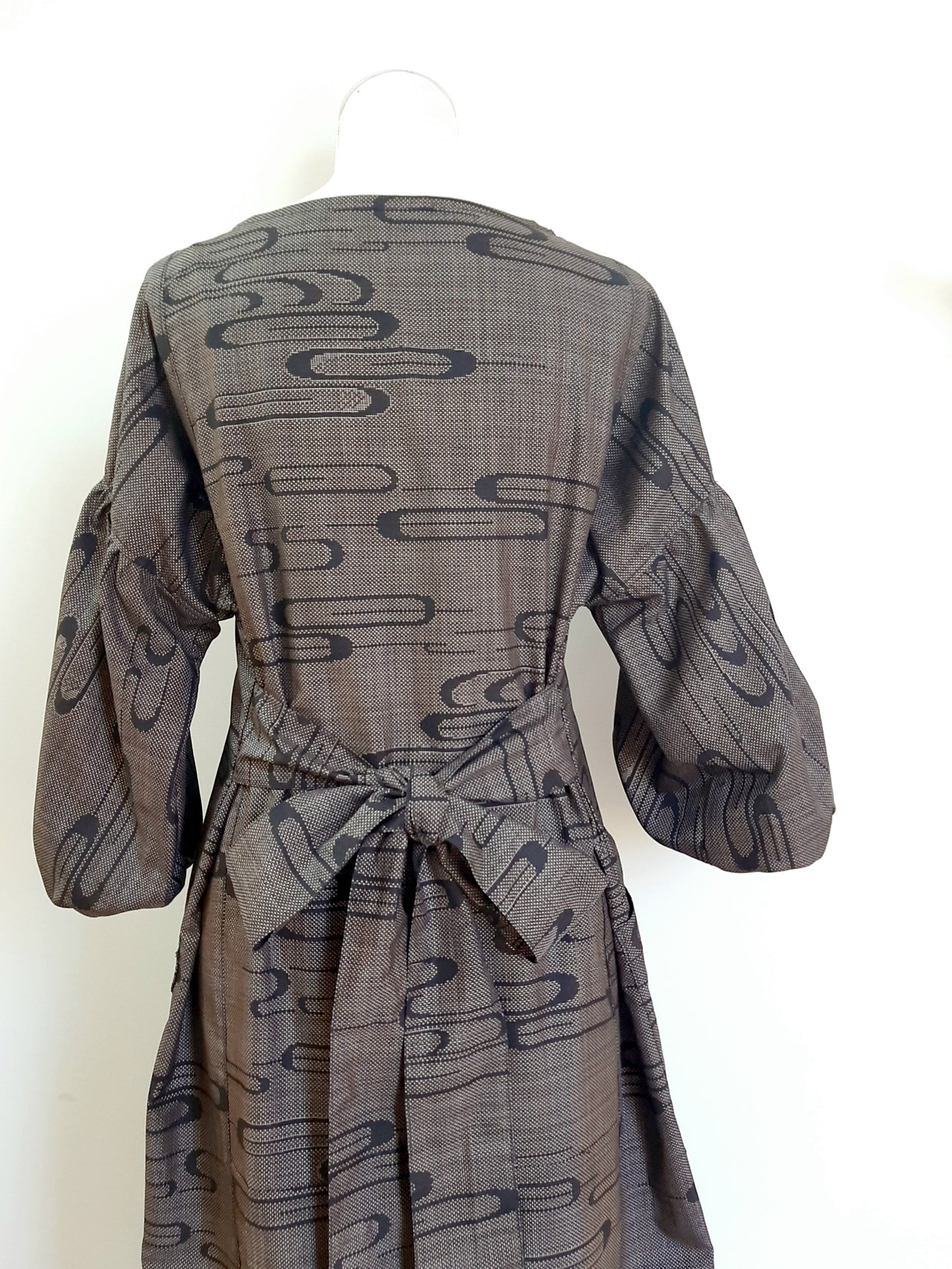 Vintage kimono silk dress