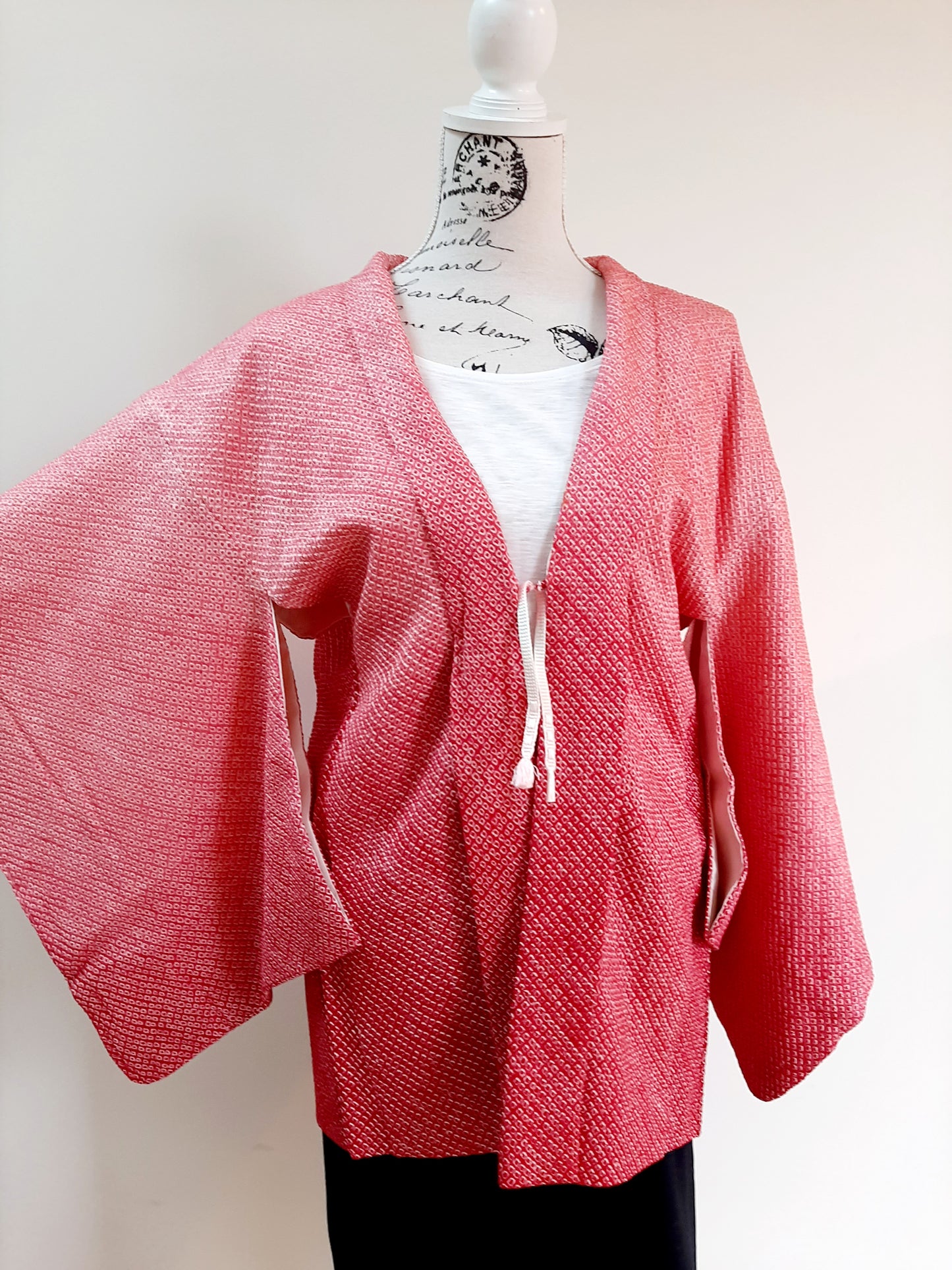 Japanese Vintage Silk Haori, Kimono jacket