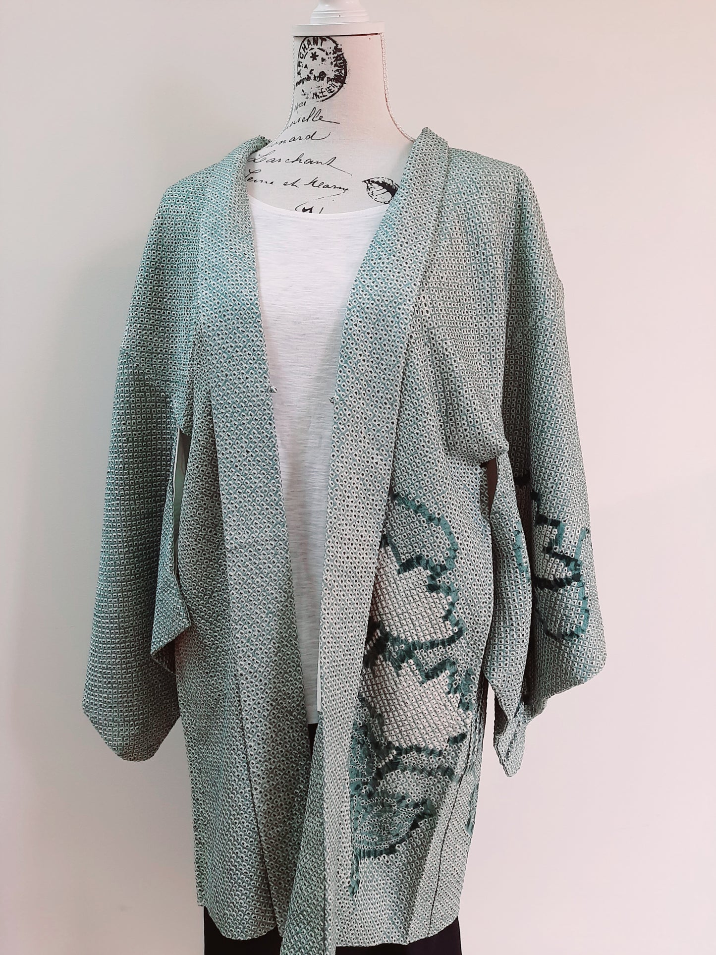 Japanese Vintage Silk Haori, Kimono jacket