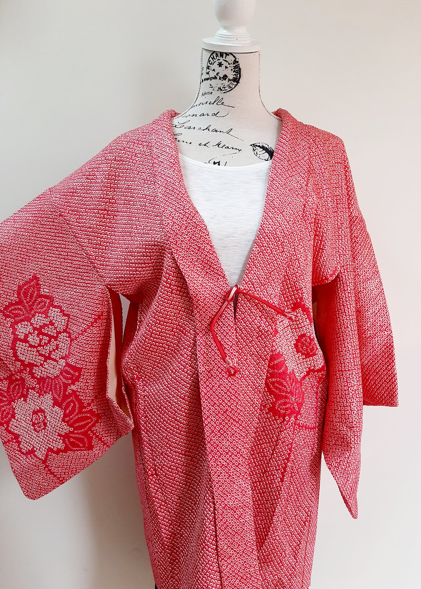 Japanese Vintage Silk Haori, Kimono jacket