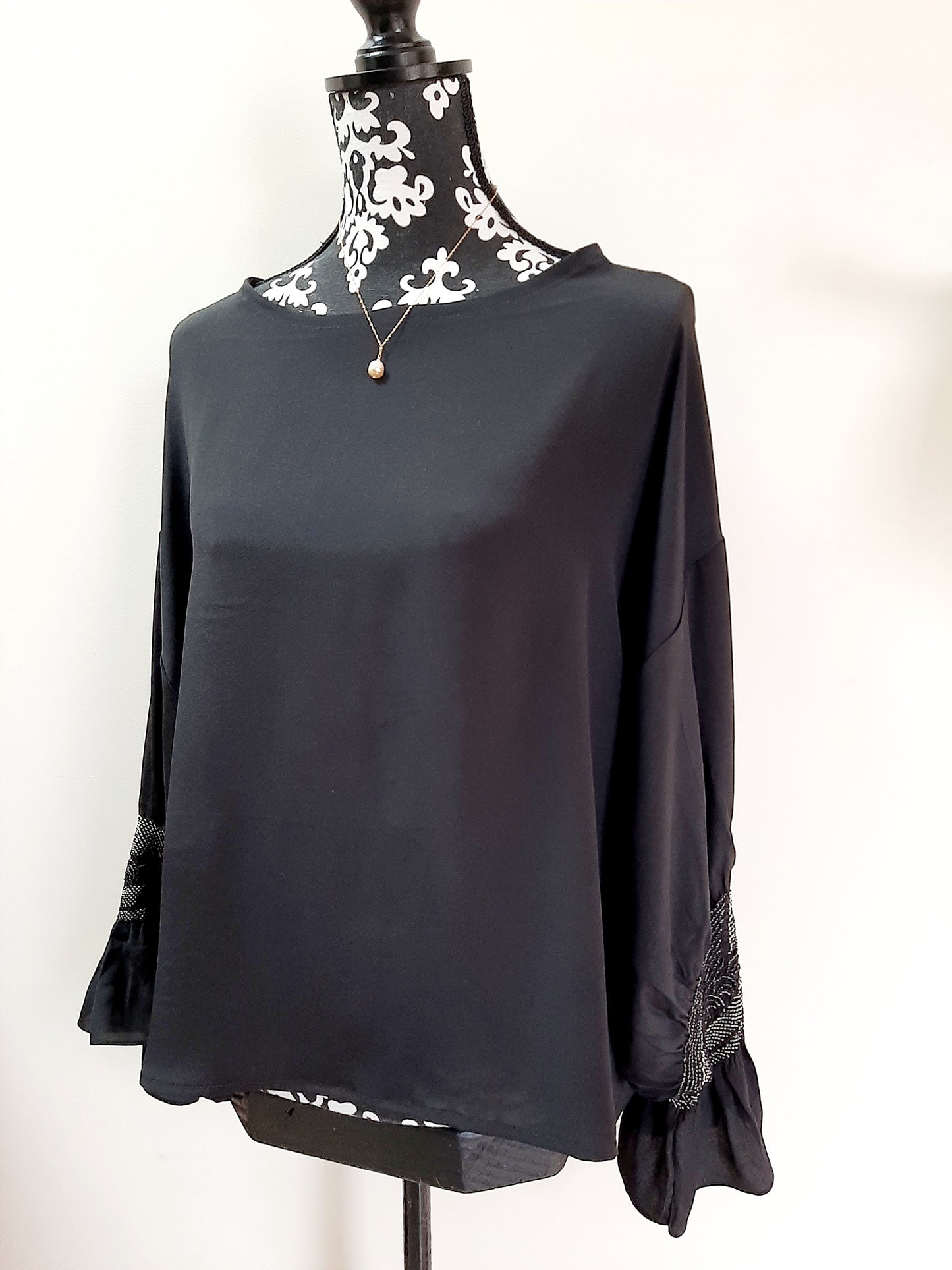 Vintage kimono Silk  top