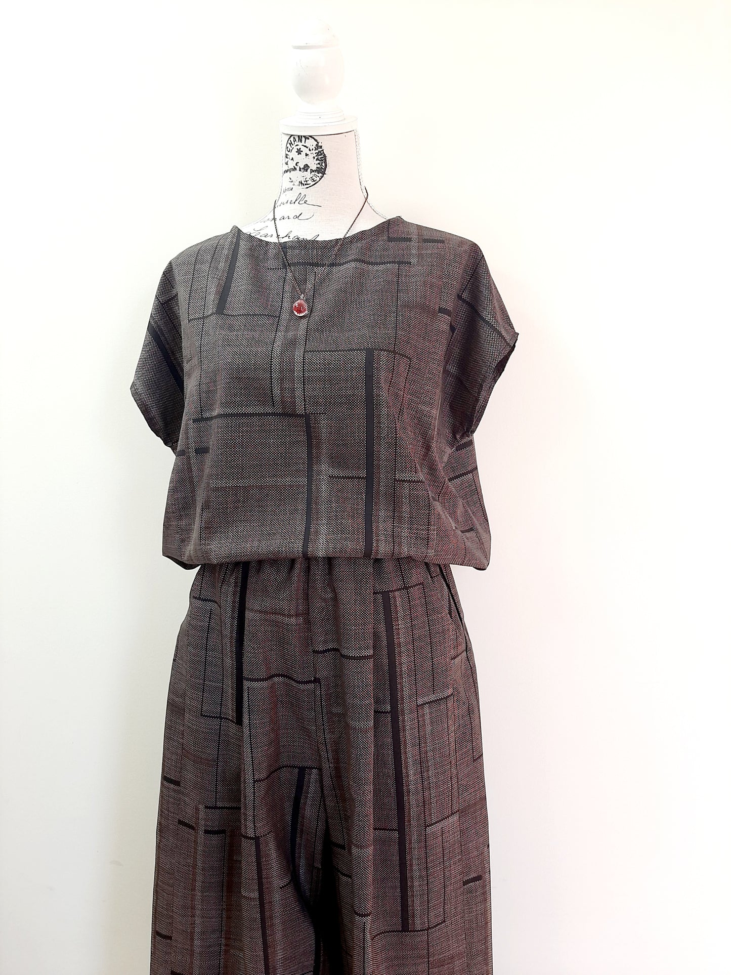 Vintage Kimono silk Top