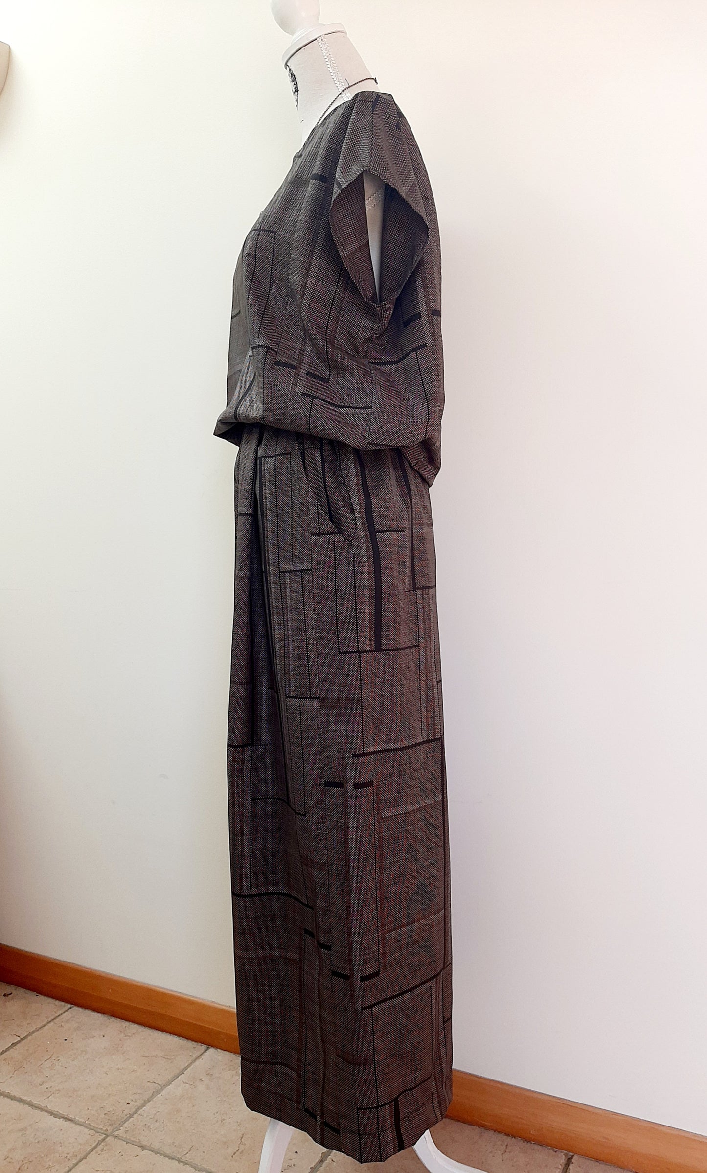 Vintage Kimono Wide Pants