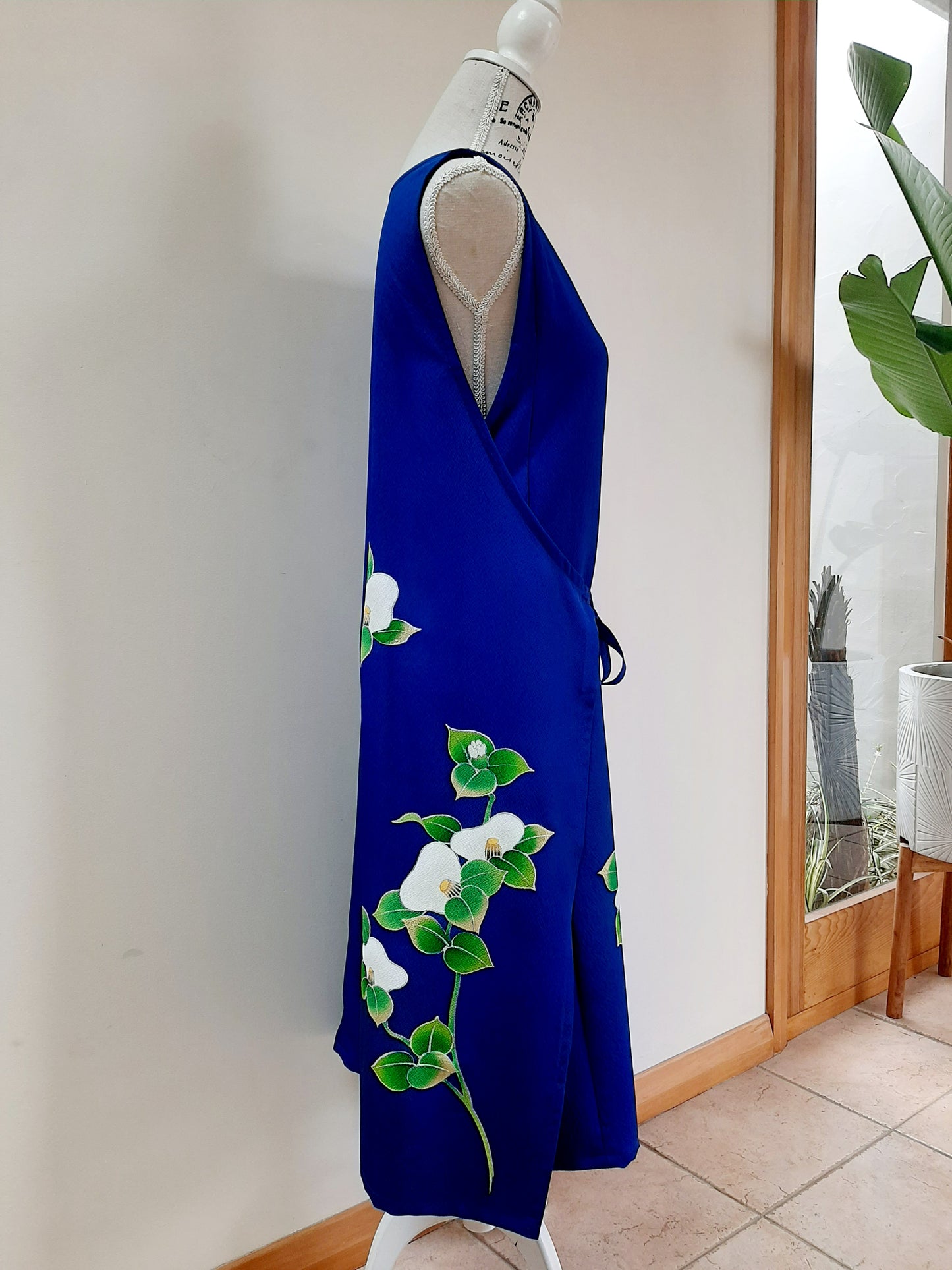 Vintage kimono silk dress