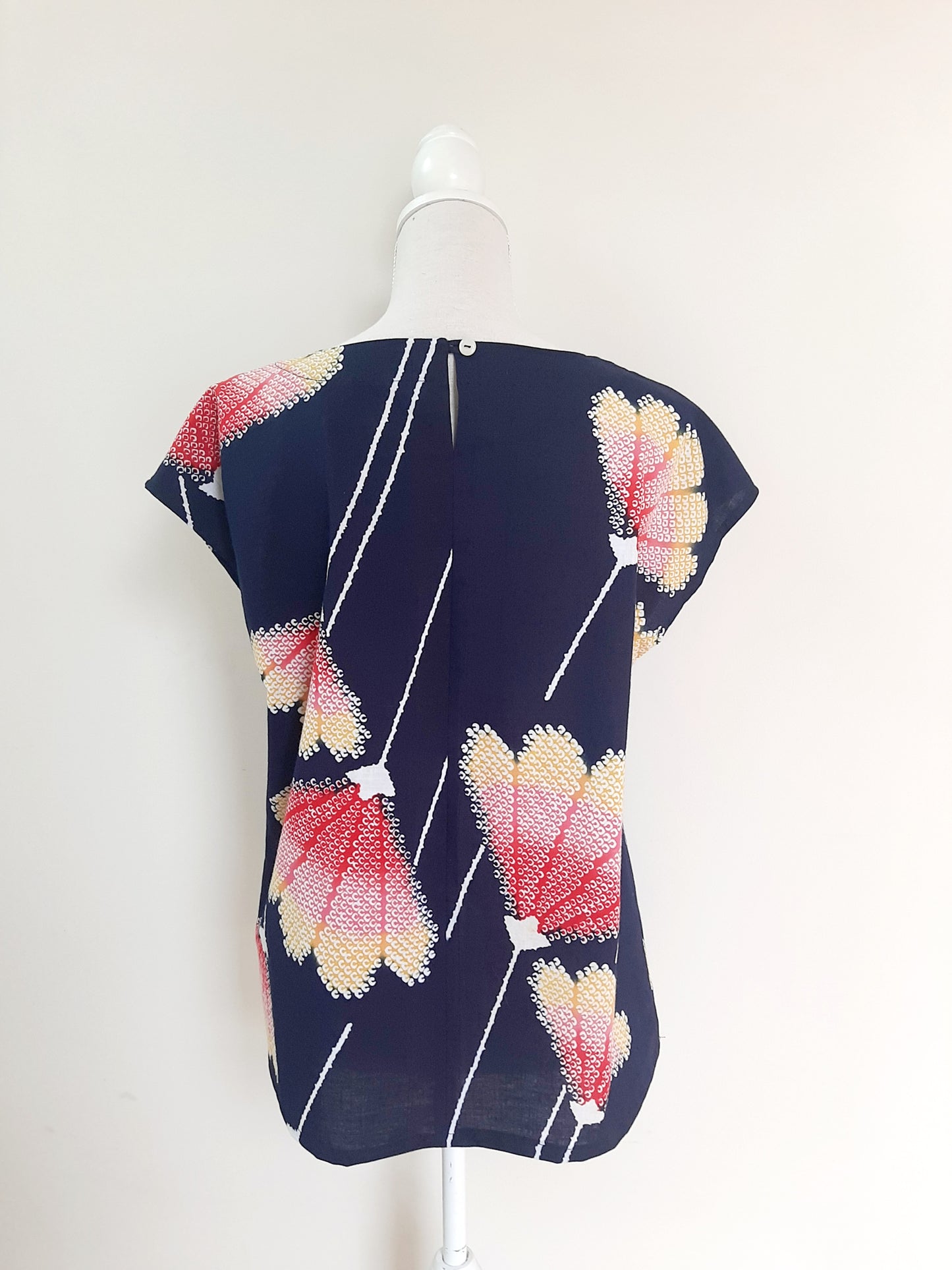 Vintage kimono Cotton top