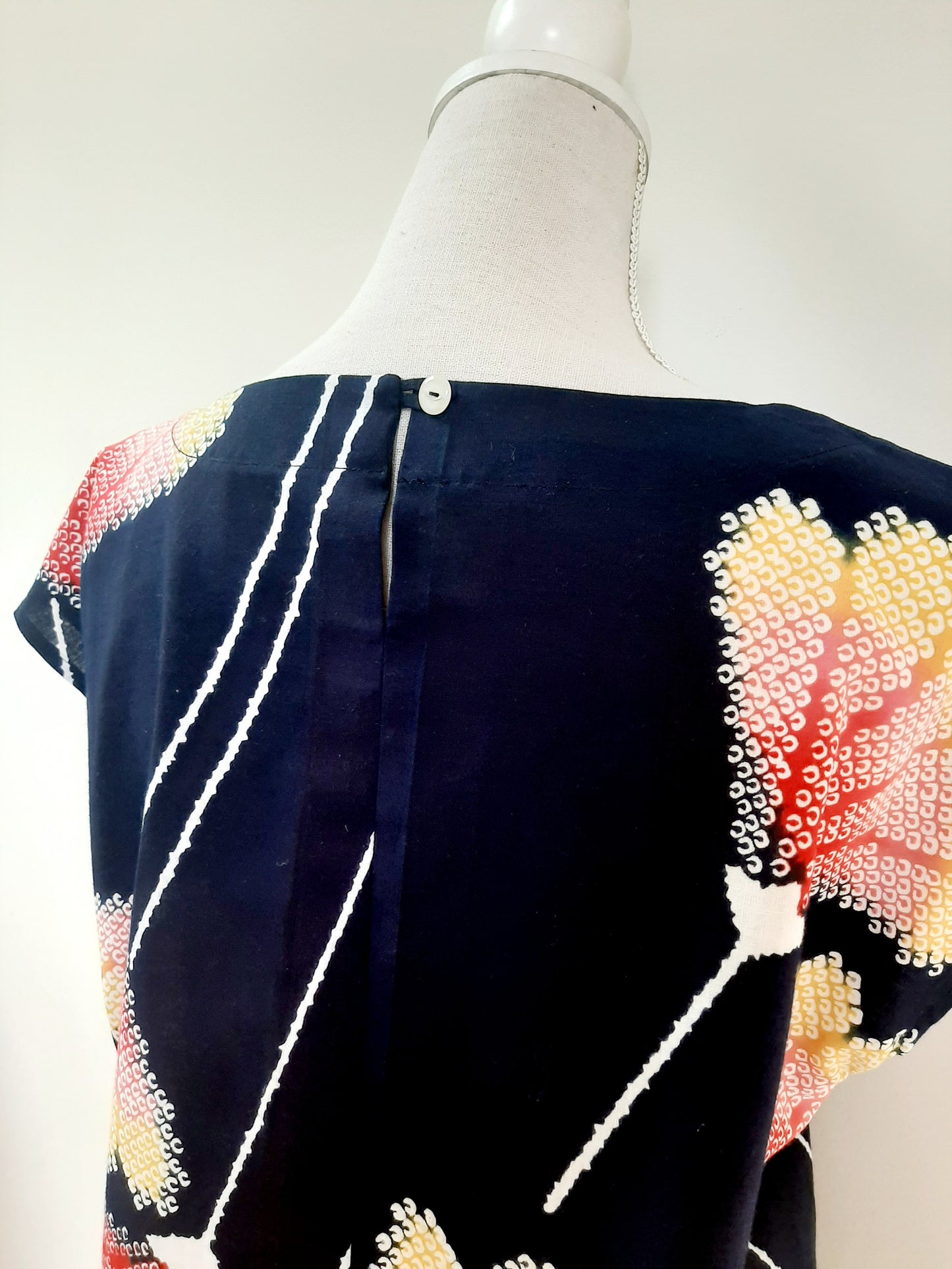 Vintage kimono Cotton top