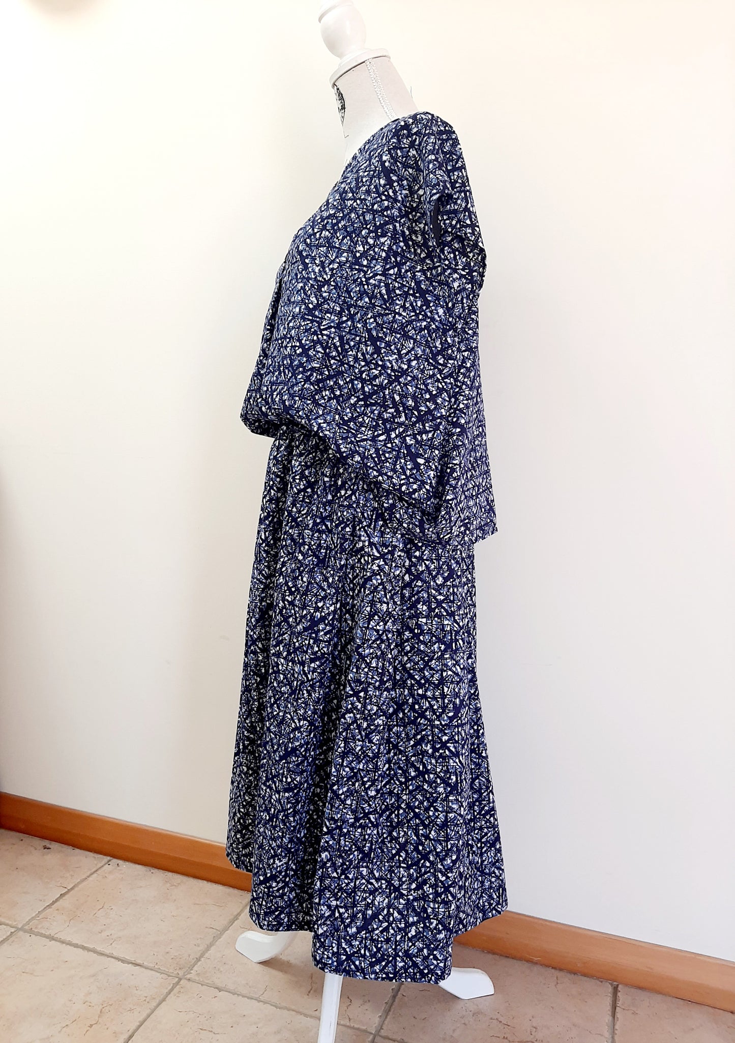 Vintage kimono cotton skirt