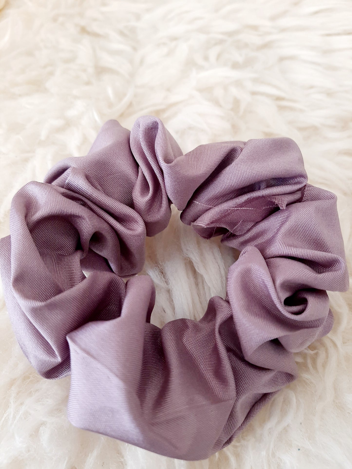 Vintage kimono silk scrunchies