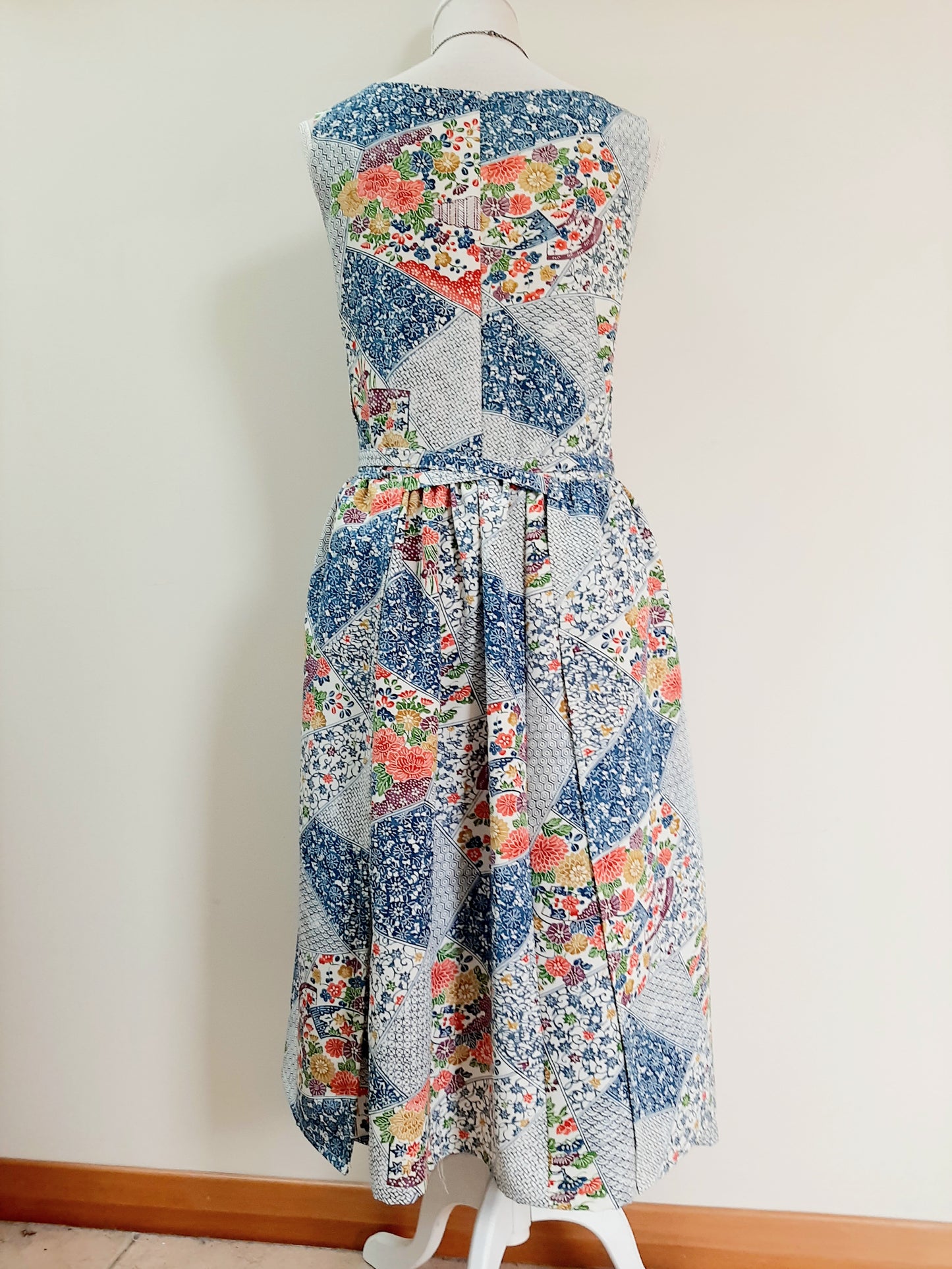 Vintage kimono silk dress