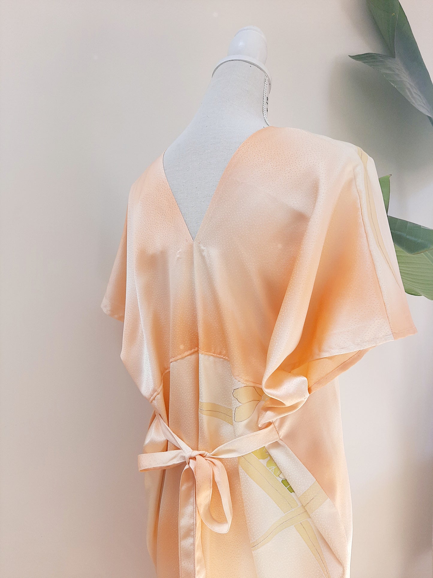 Vintage Kimomo Silk Dress