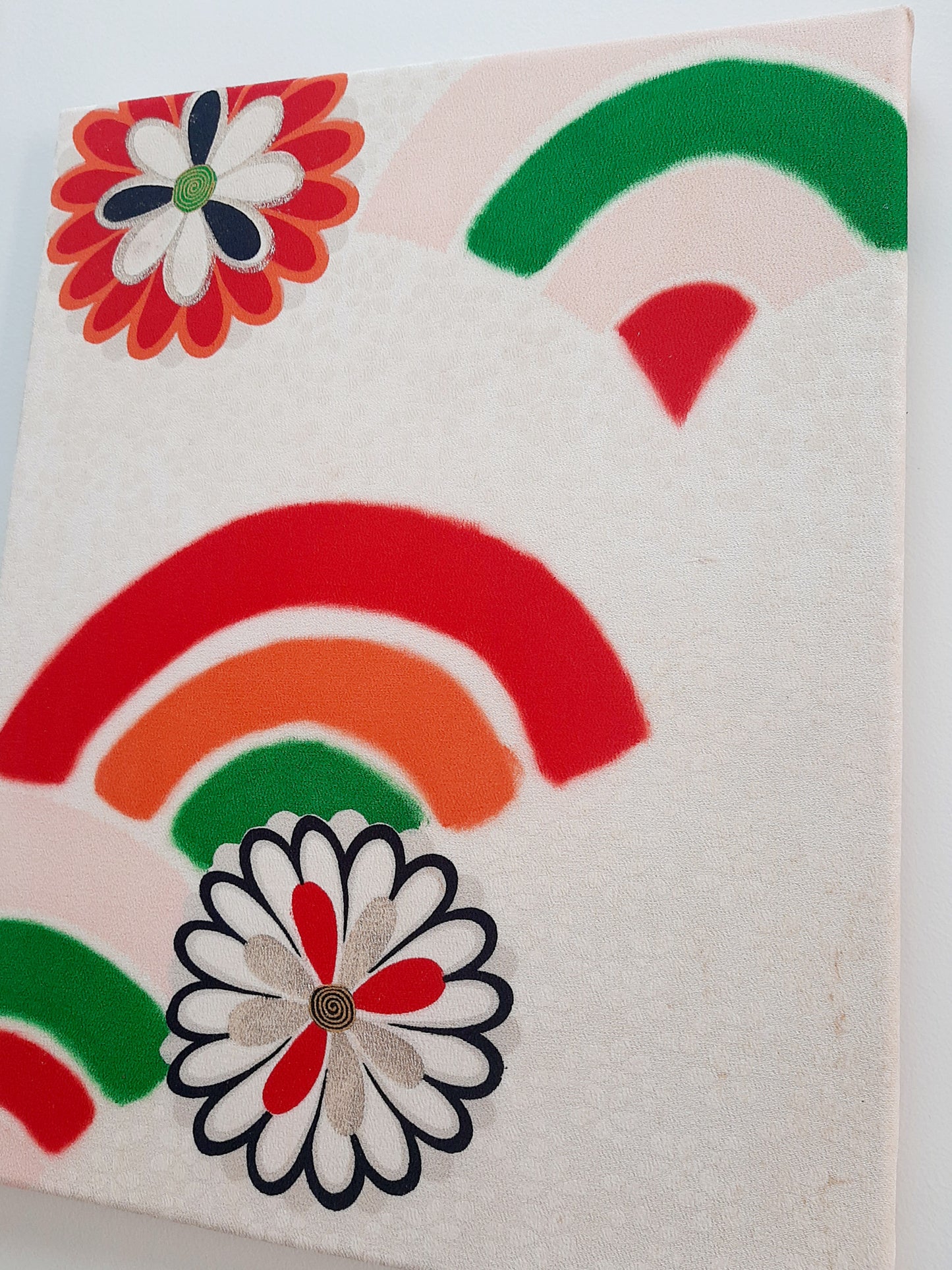 A set of Vintage Kimono canvas wall art