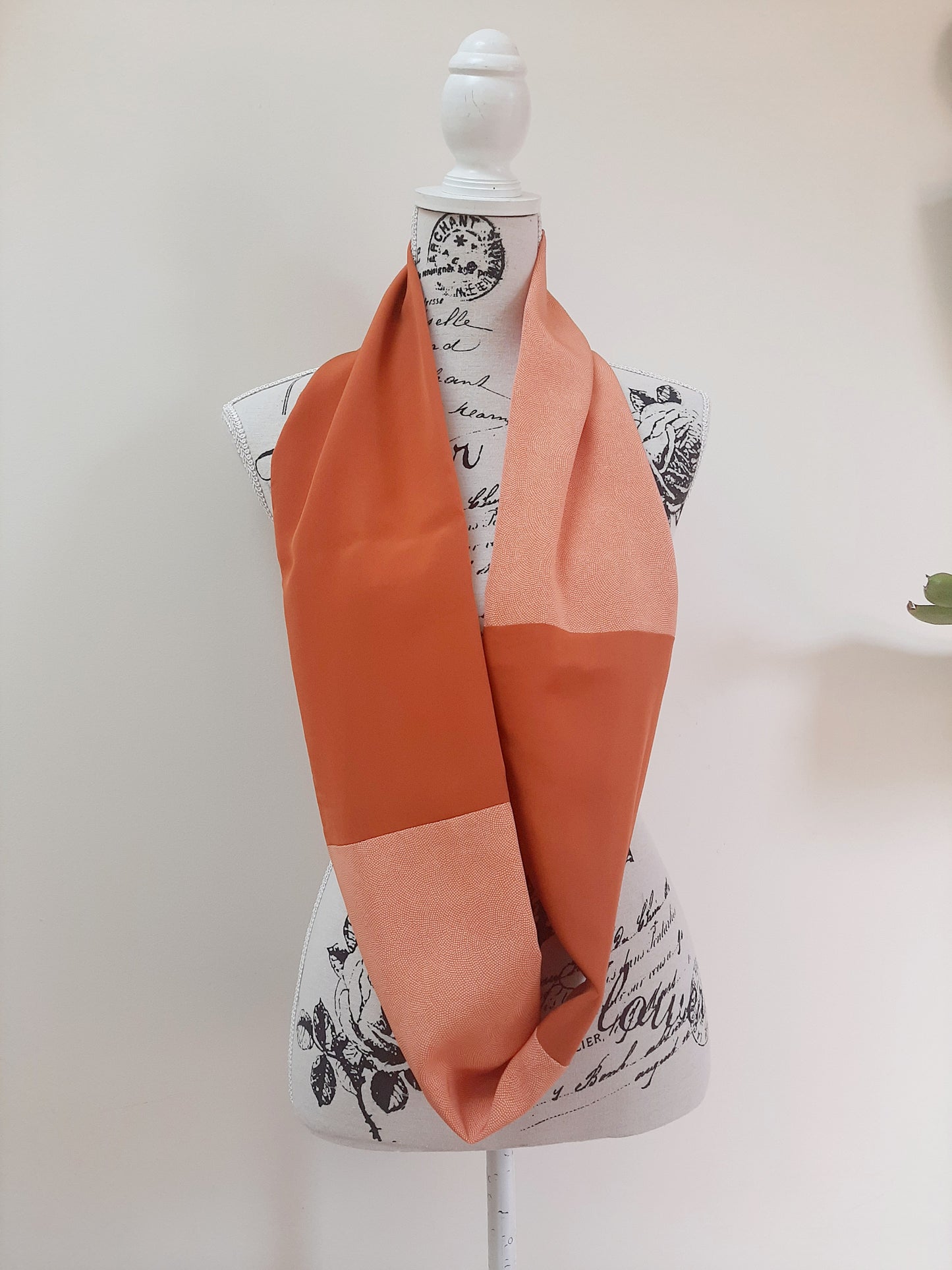 Vintage kimono silk snood