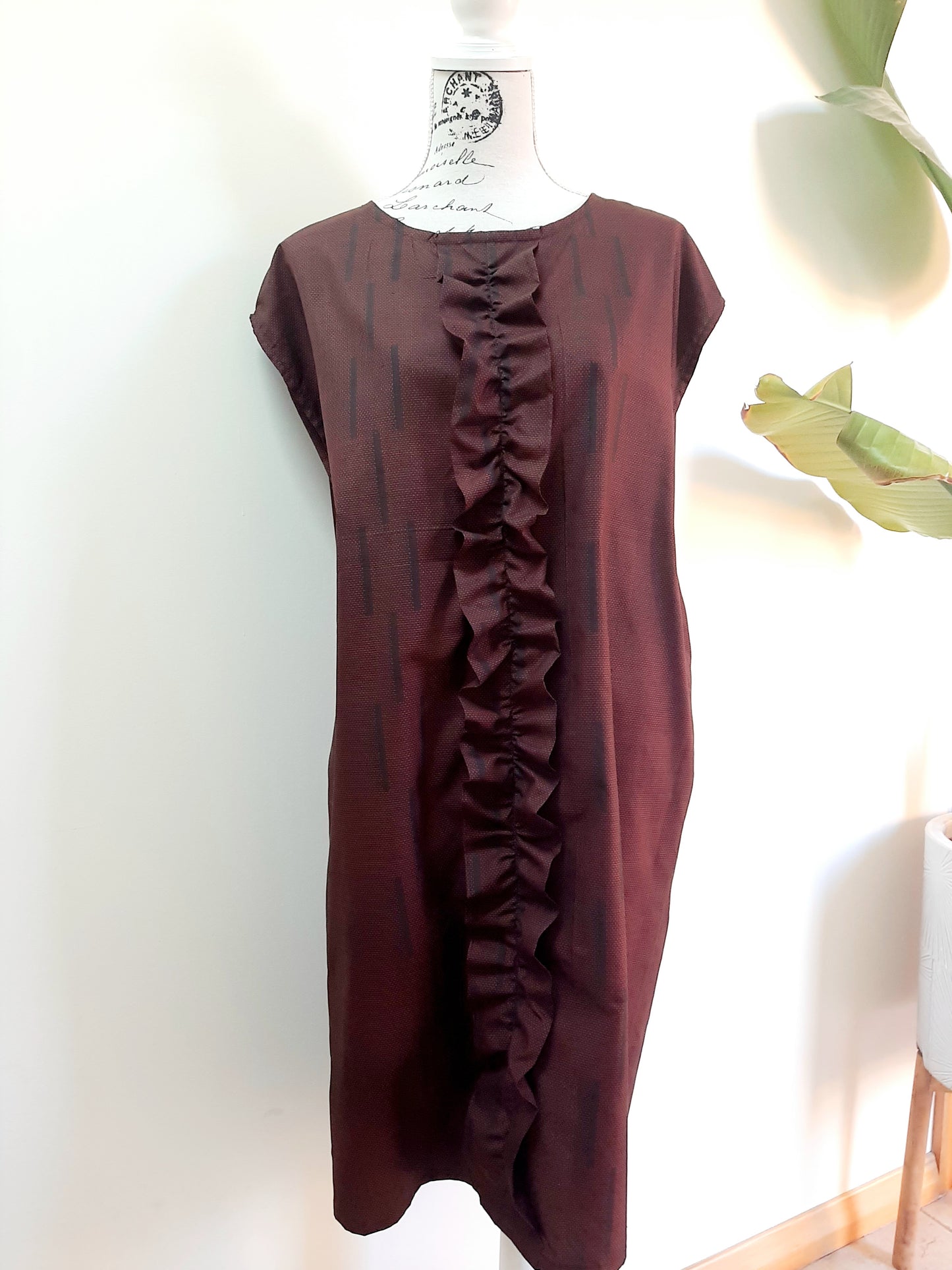Vintage kimono silk dress