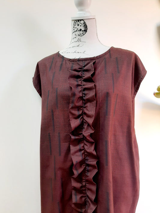 Vintage kimono silk dress