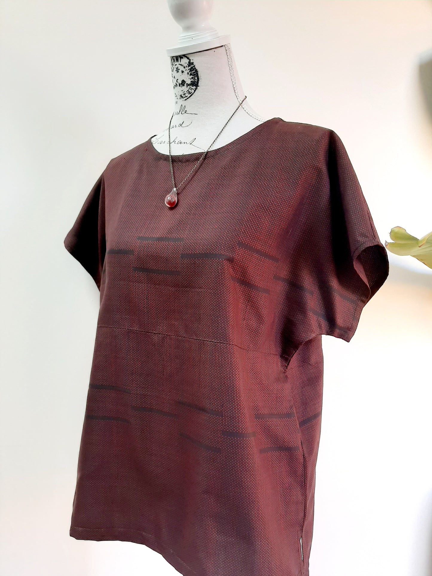 Vintage kimono silk dress