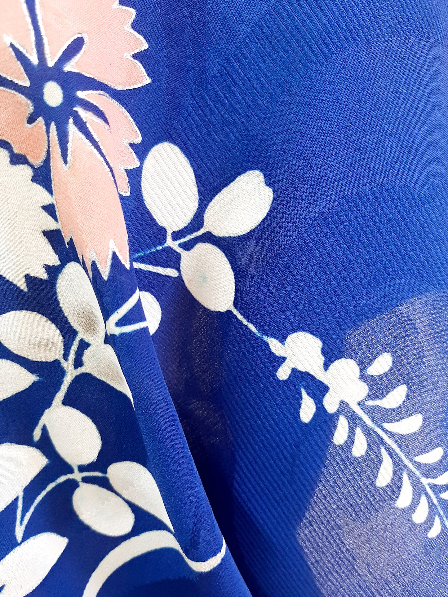 Vintage kimono silk dress
