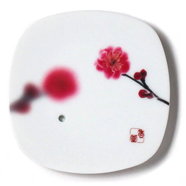 Nippon Kodo Yume-No-Yume (Dream of Dreams) - Incense and Ceramic Plate (Pink Plum/usukurenai)