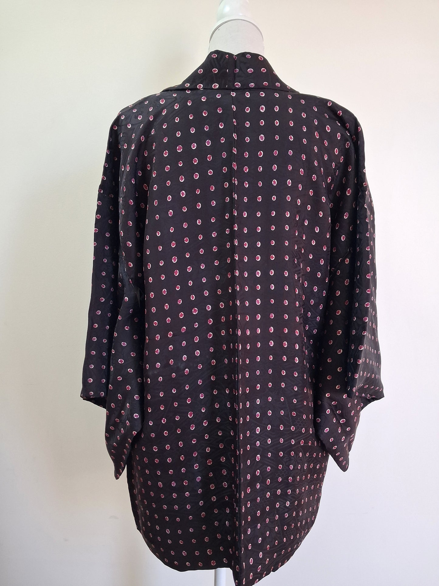 Japanese Vintage Silk Haori, Kimono jacket 024