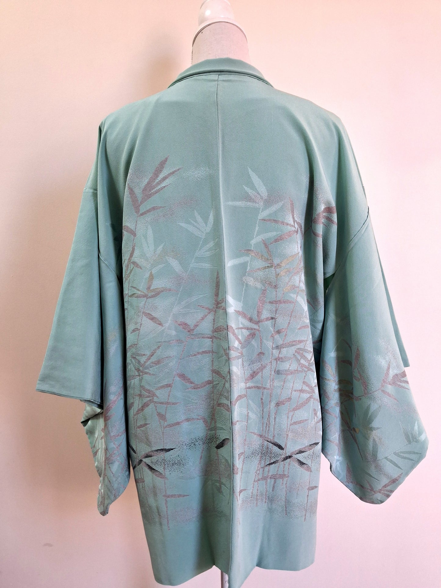 Japanese Vintage Silk Haori, Kimono jacket 022
