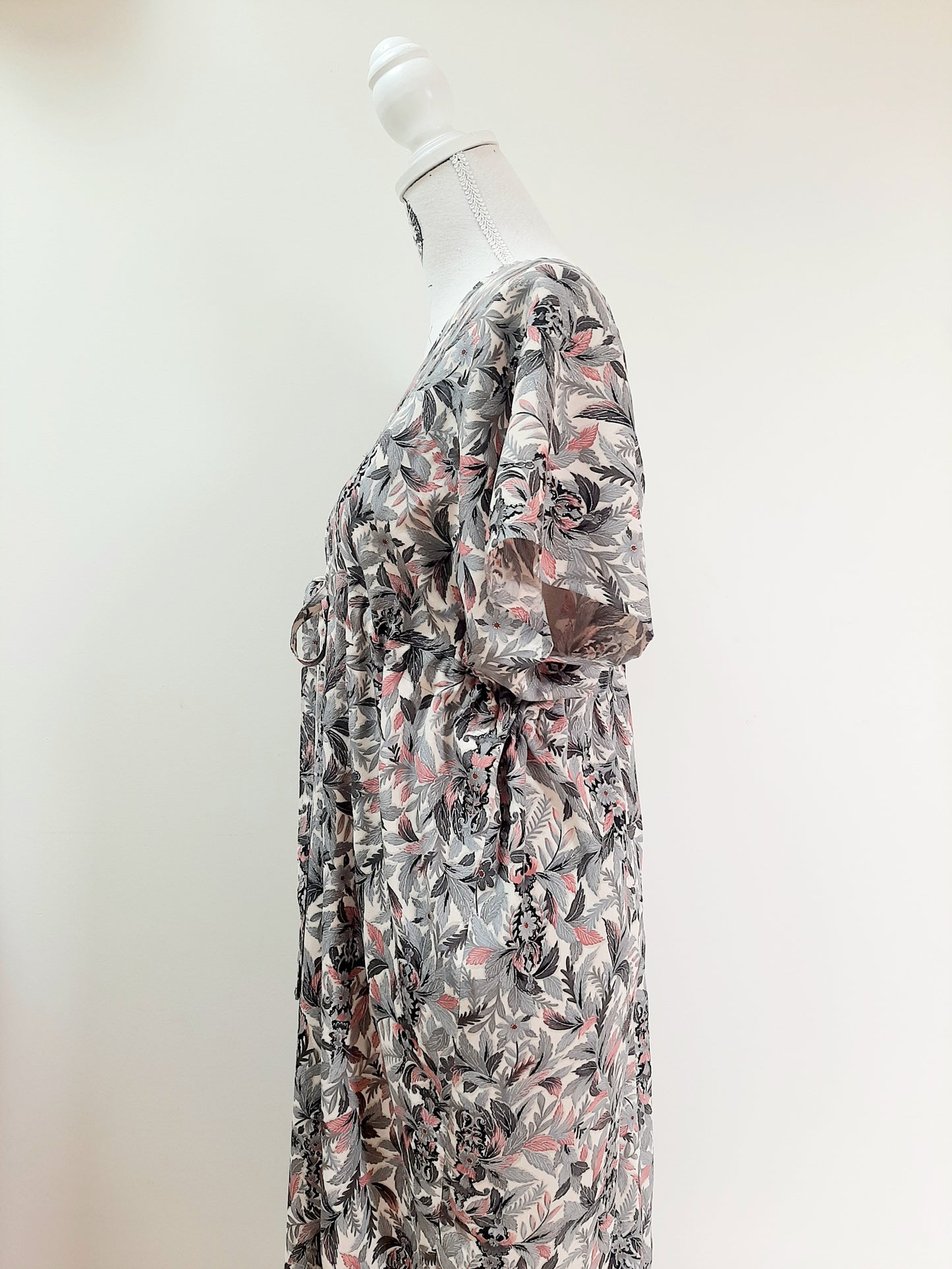 Vintage kimono silk dress