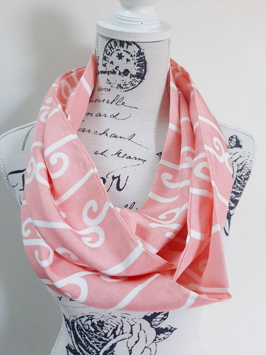 Vintage kimono silk snood