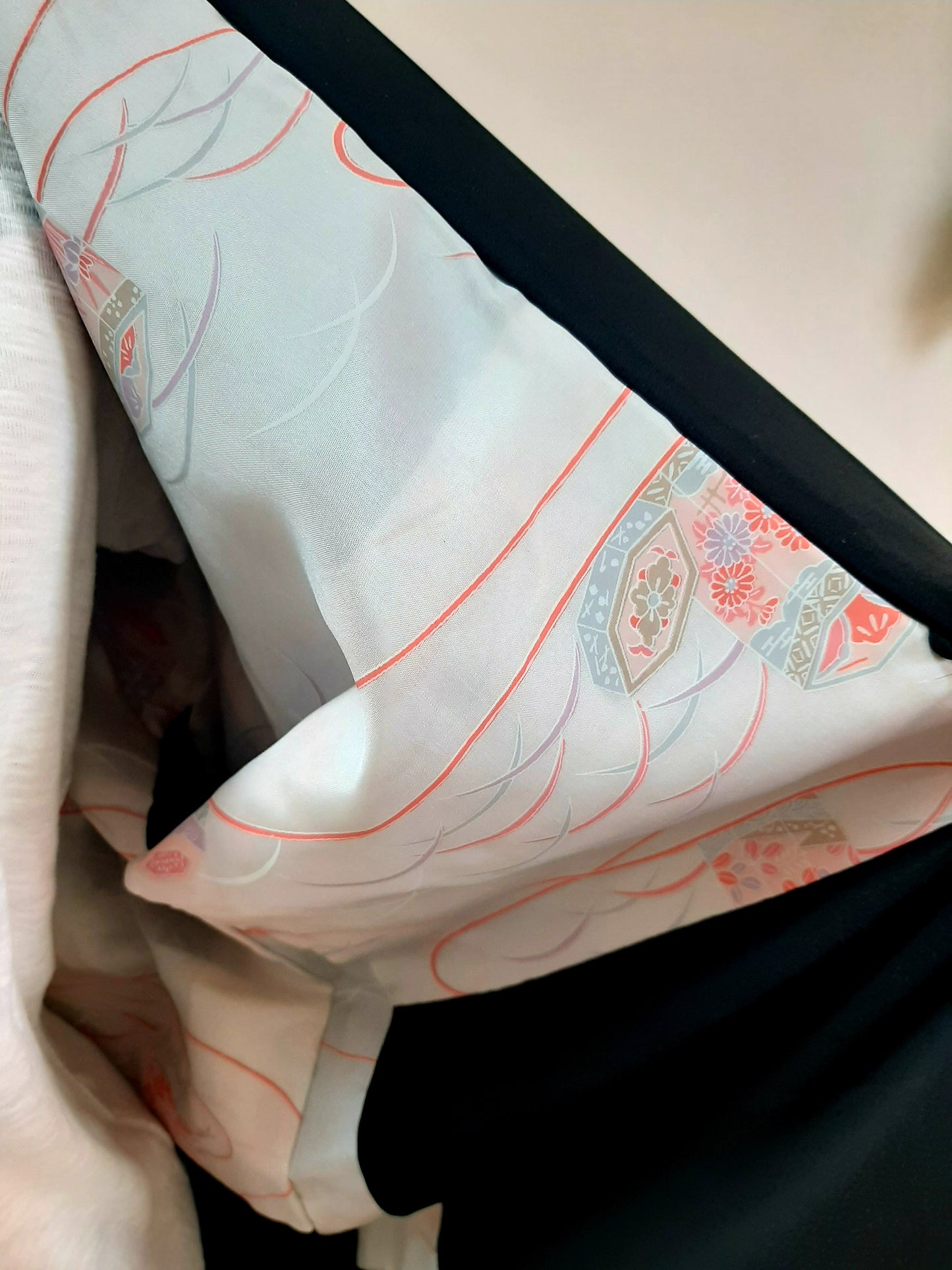 Japanese Vintage Silk Haori, Kimono jacket 020