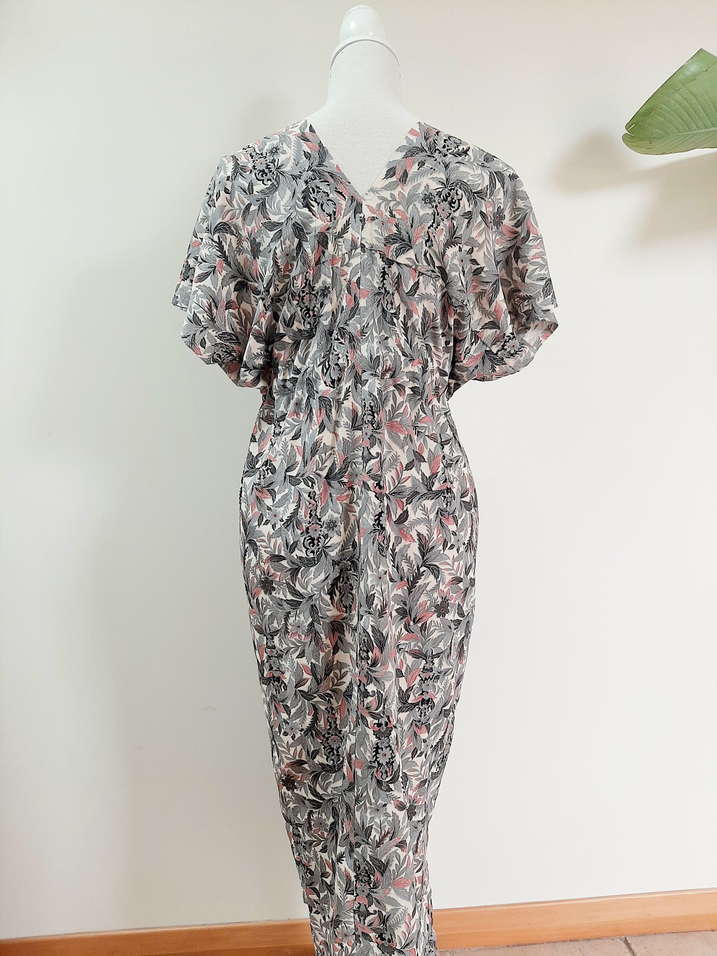 Vintage kimono silk dress