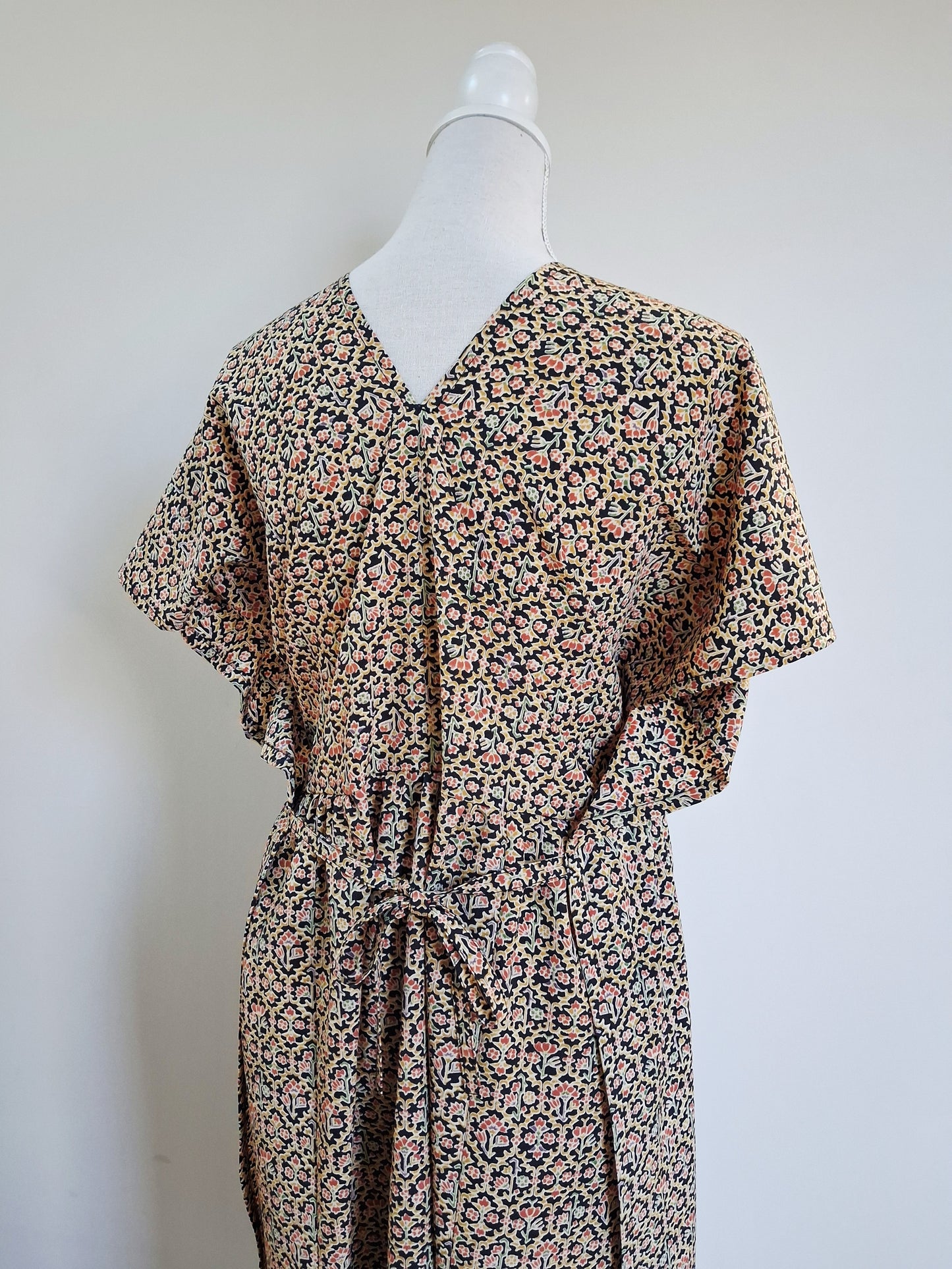Vintage kimono silk dress