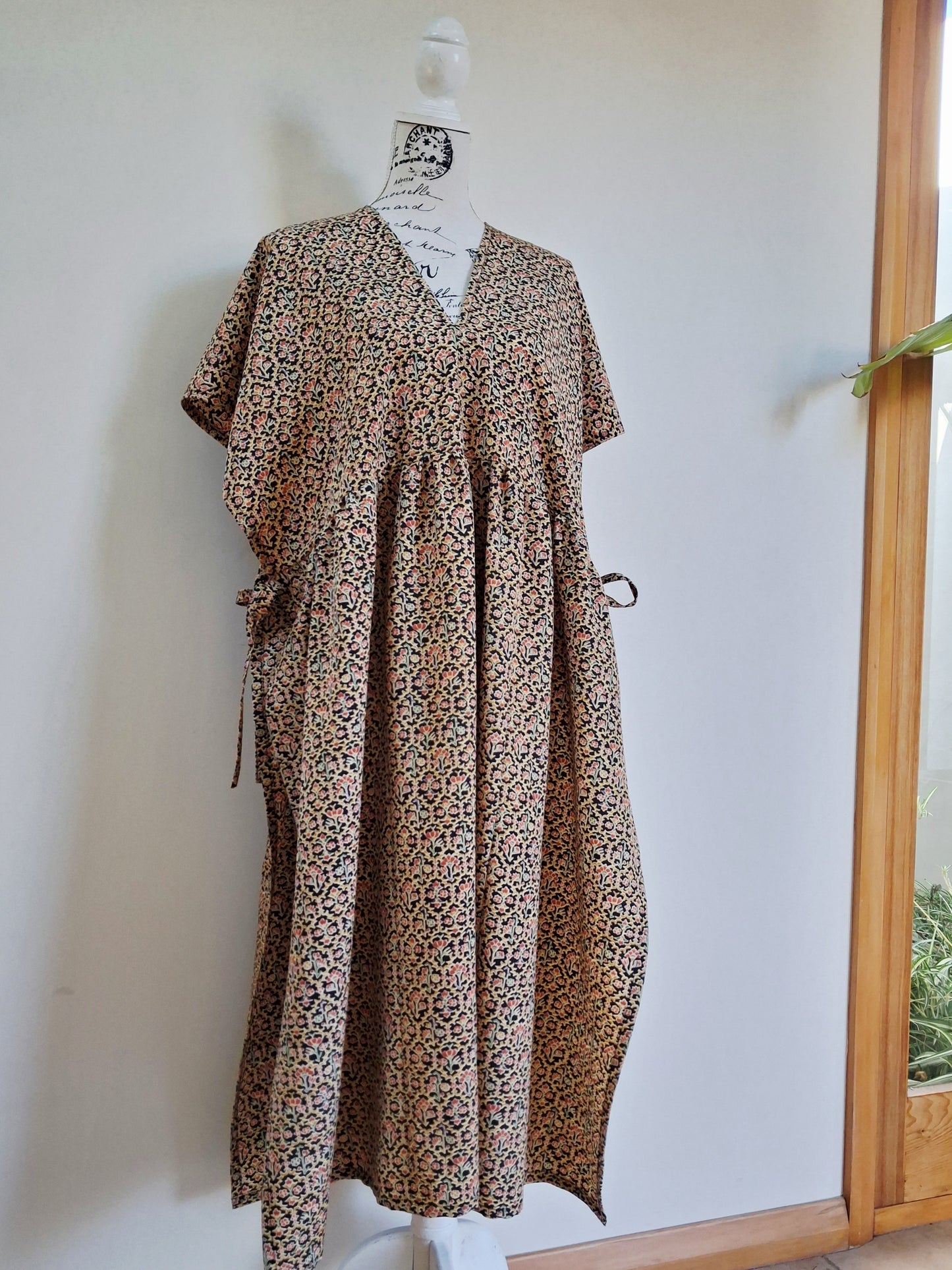 Vintage kimono silk dress