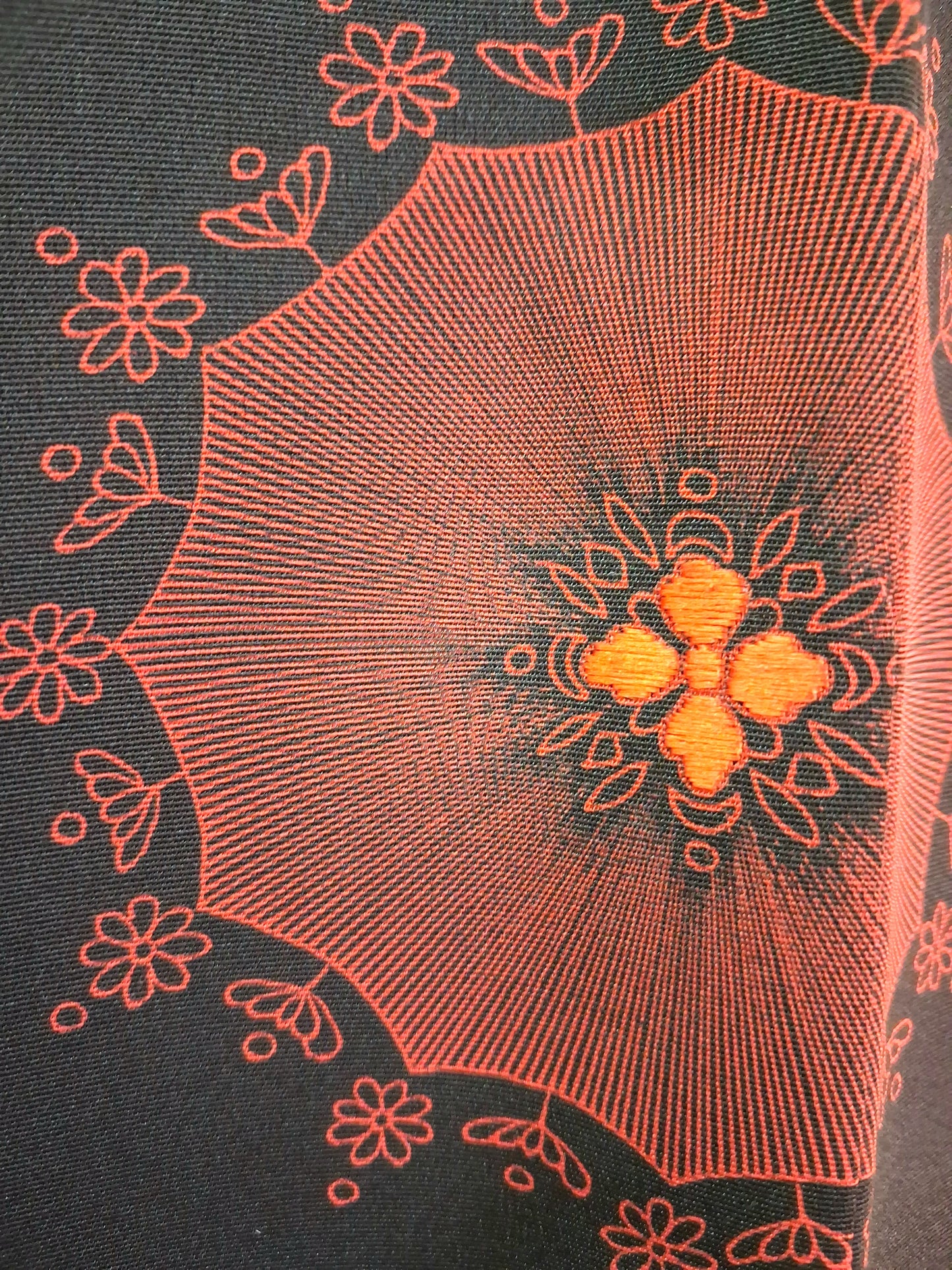 Japanese Vintage Silk Haori, Kimono jacket 030