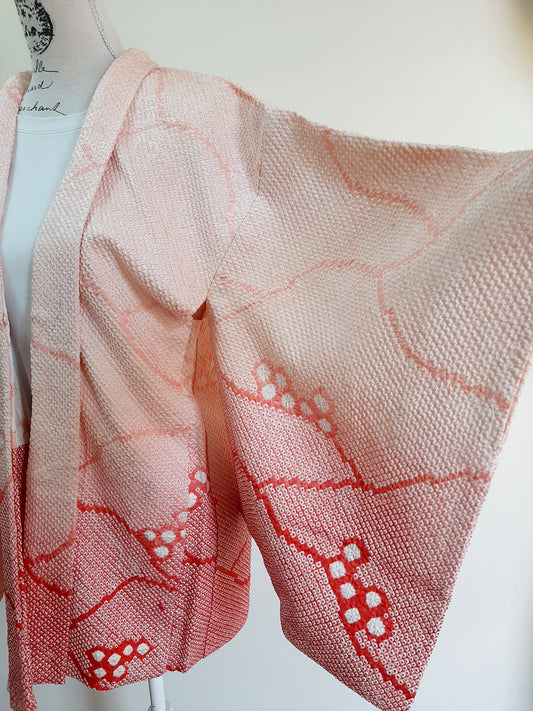 Japanese Vintage Silk Haori, Kimono jacket