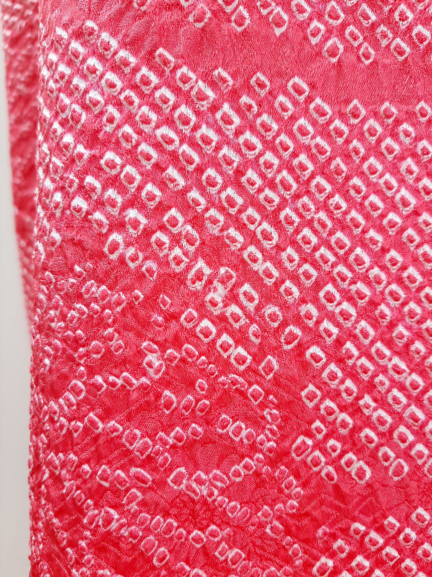 Vintage kimono Shibori silk dress