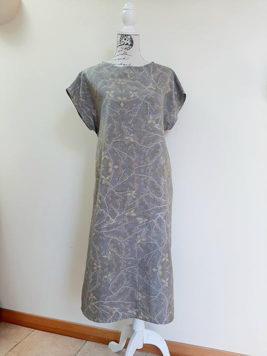 Vintage kimono silk dress