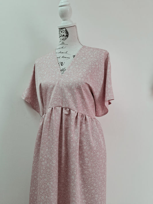 Vintage kimono silk dress