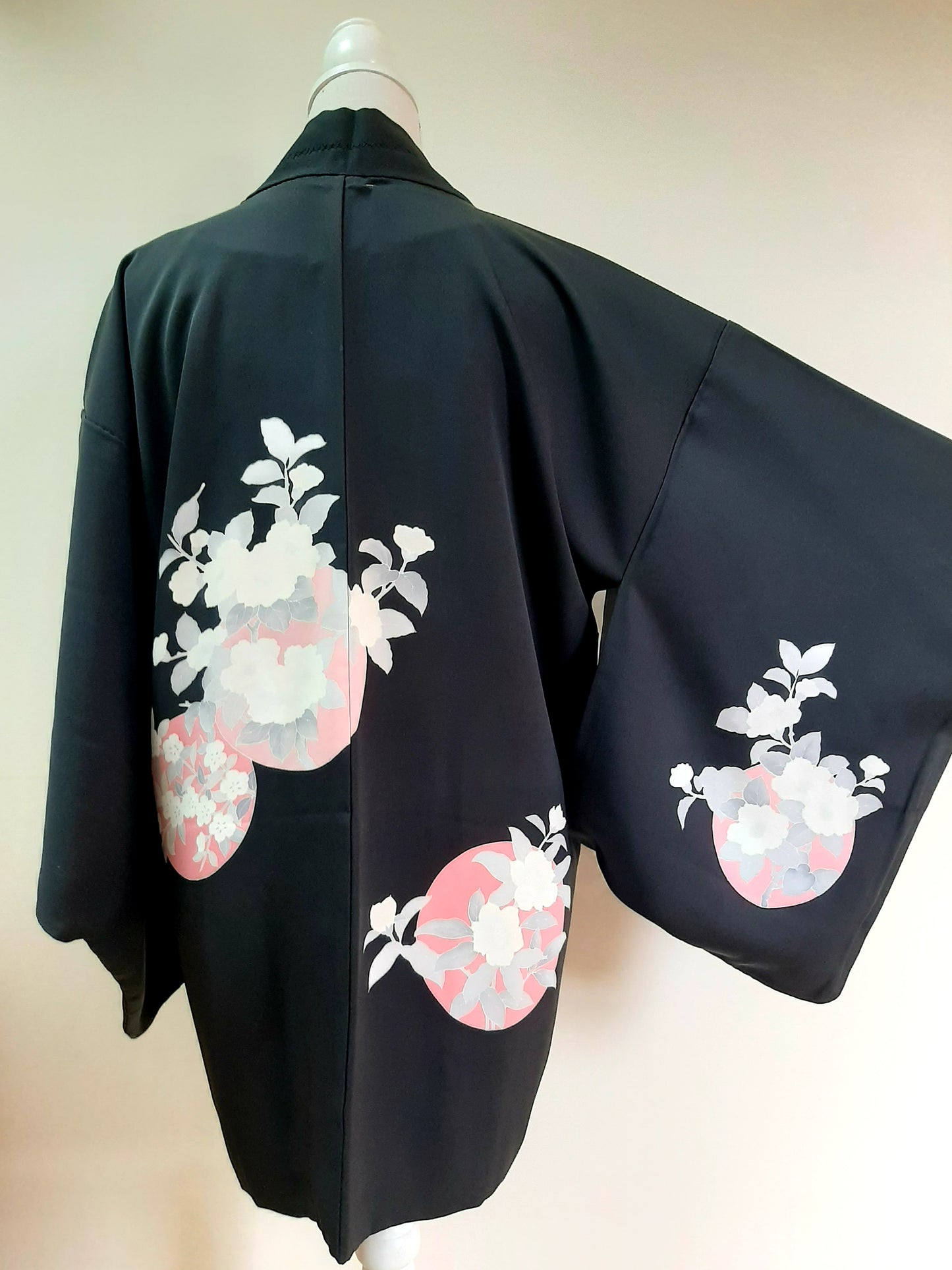 Japanese Vintage Silk Haori, Kimono jacket