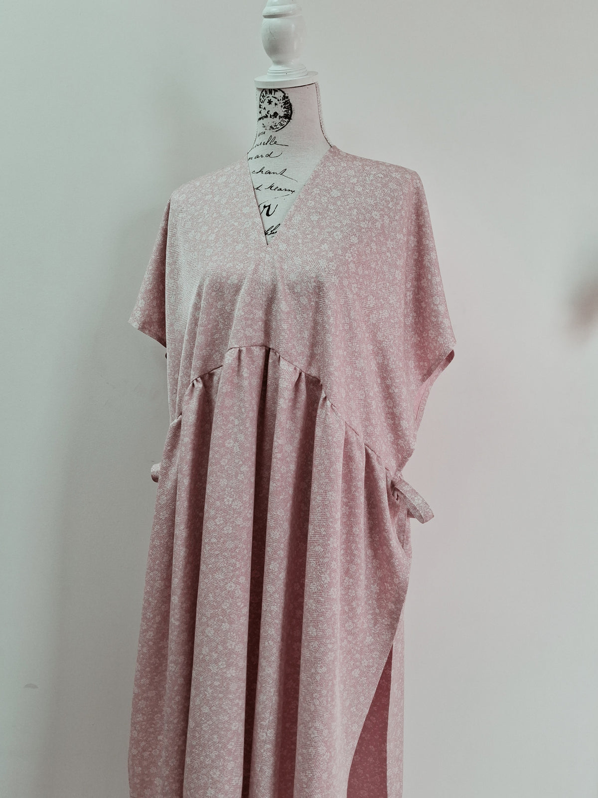 Vintage kimono silk dress