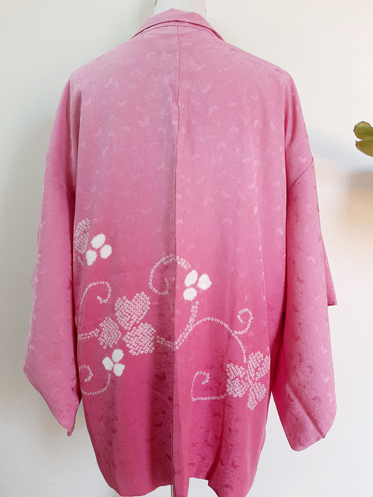 Japanese Vintage Silk Haori, Kimono jacket