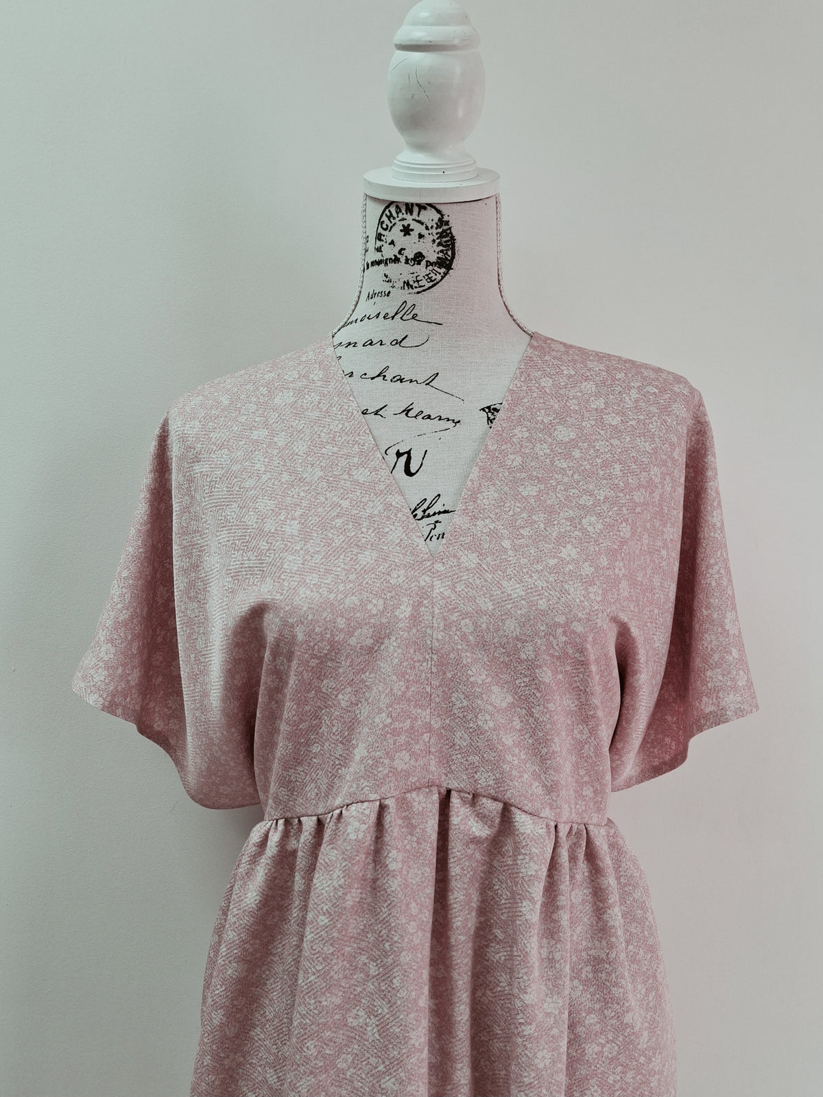 Vintage kimono silk dress