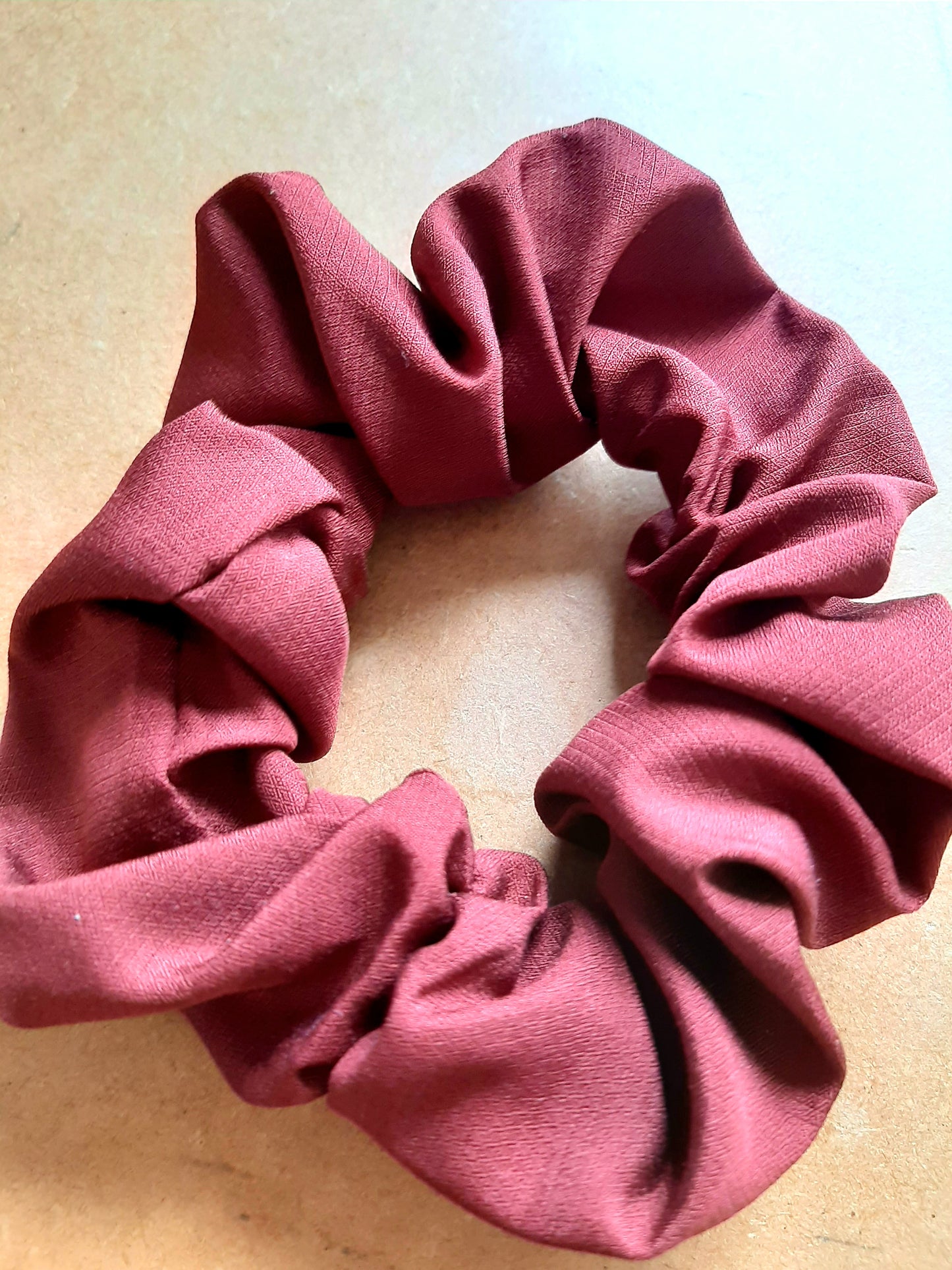 Vintage kimono silk scrunchies