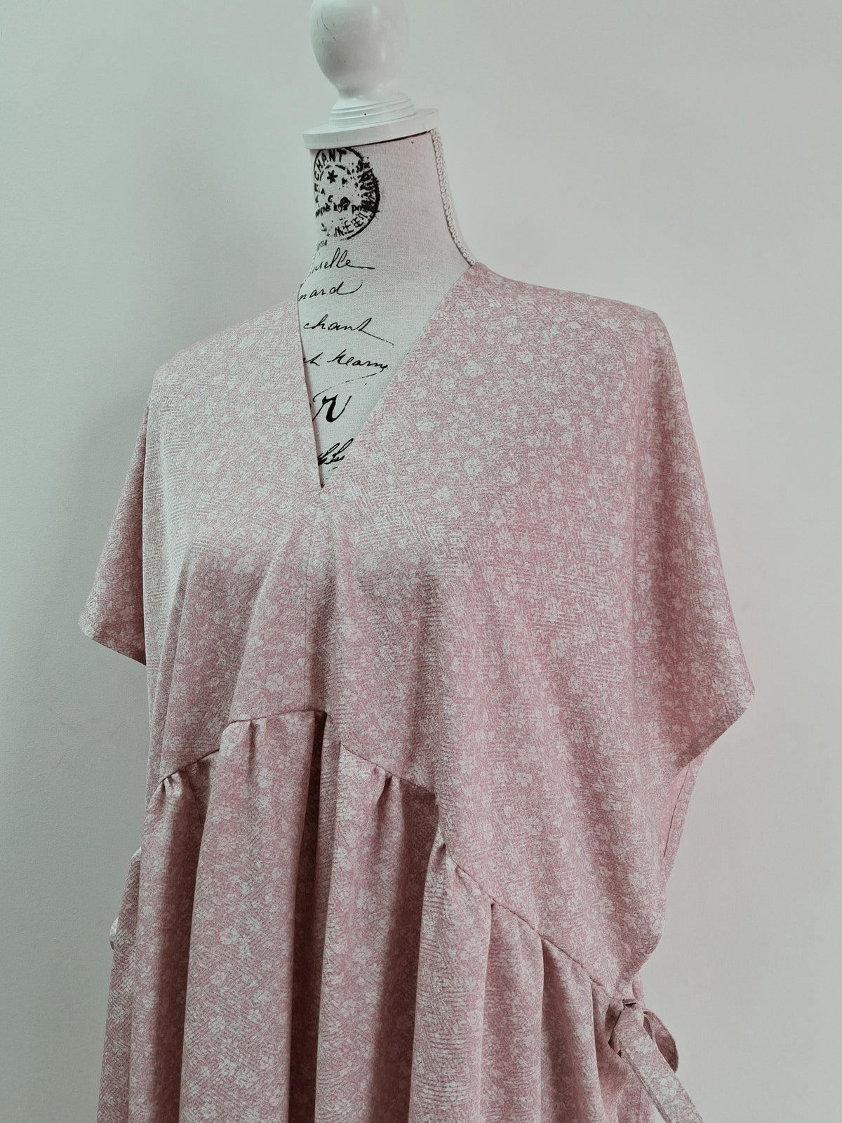 Vintage kimono silk dress