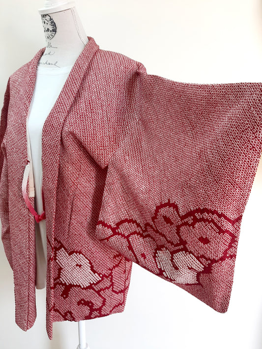 Japanese Vintage Silk Haori, Kimono jacket